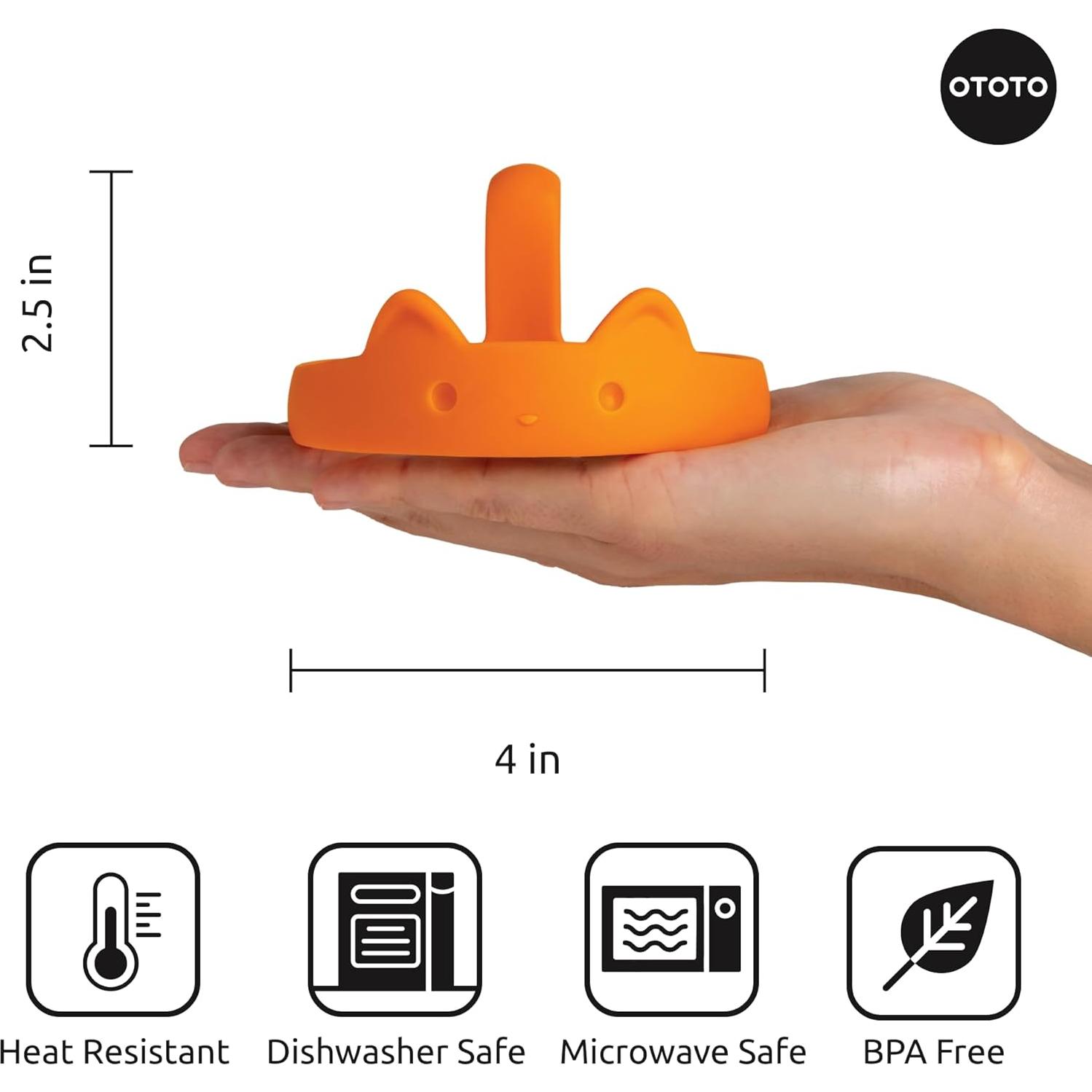 OTOTO PanCats Juego de Anillos para Huevos Antiadherente