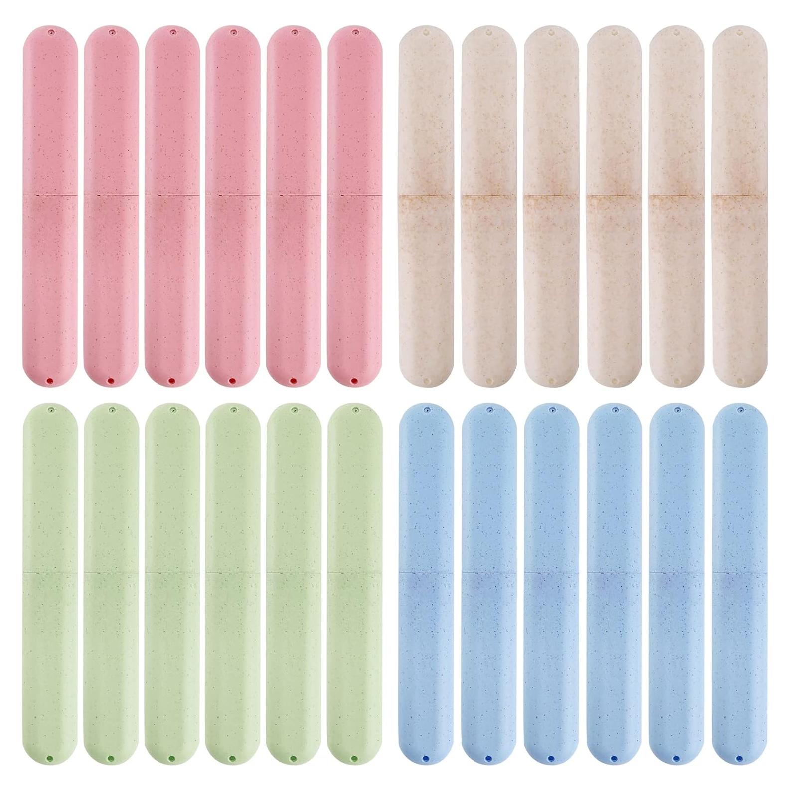 Funda de Cepillo de Dientes de Viaje Hedume 28 Piezas