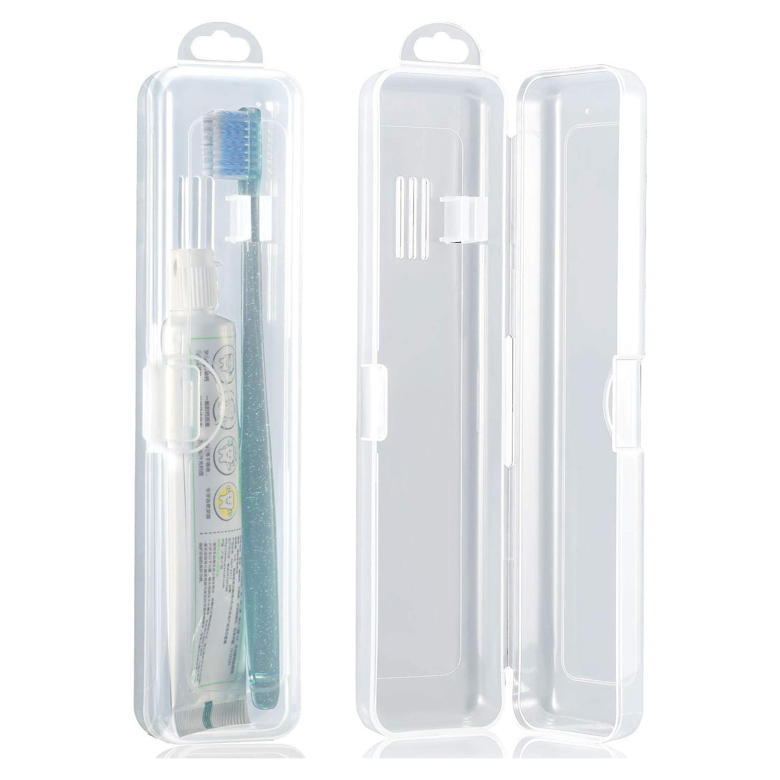 Estuche de Cepillo de Dientes Patelai 2 Piezas Viaje 20x4.7cm