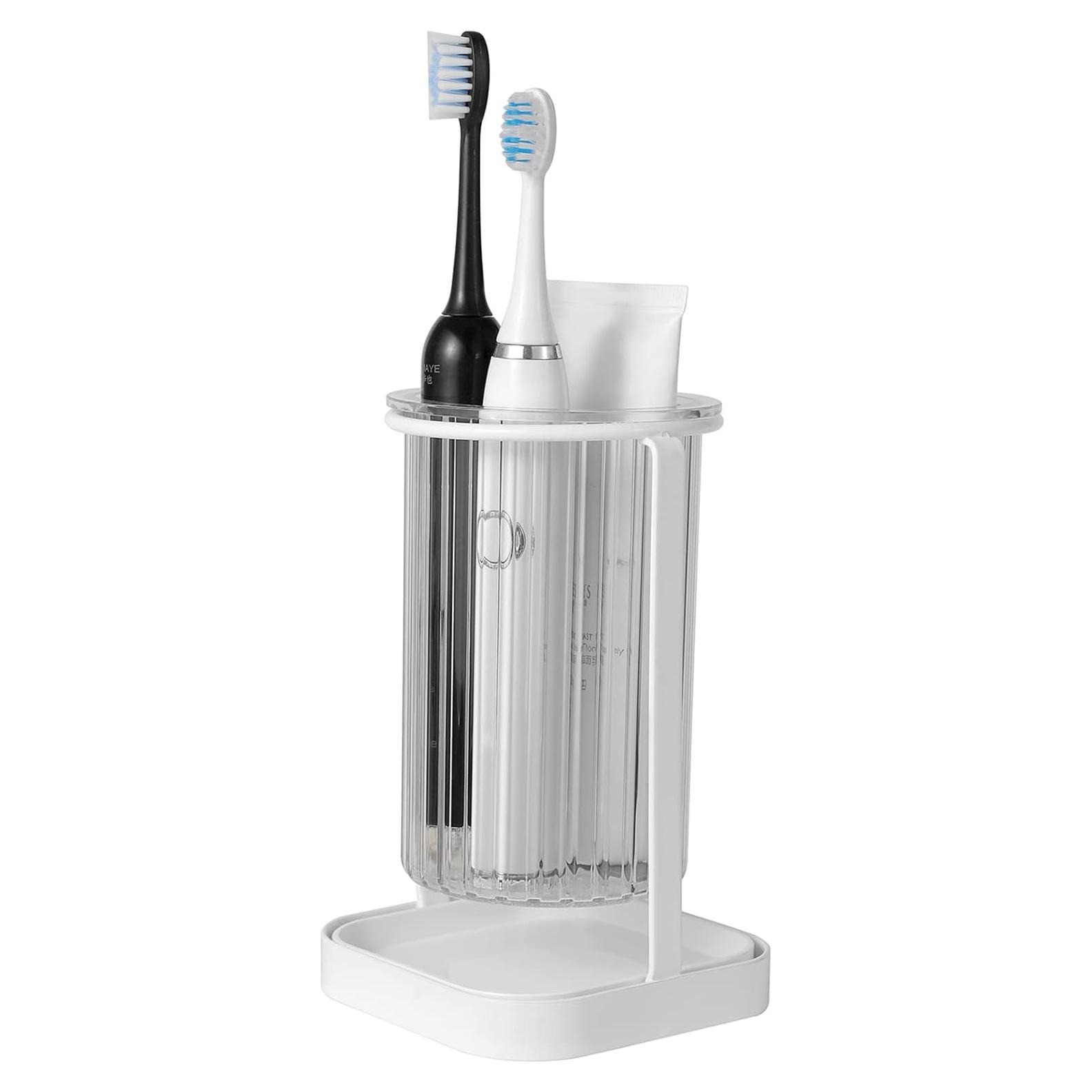 Soporte para Cepillos de Dientes Heagoale THOOTHB1 Transparente
