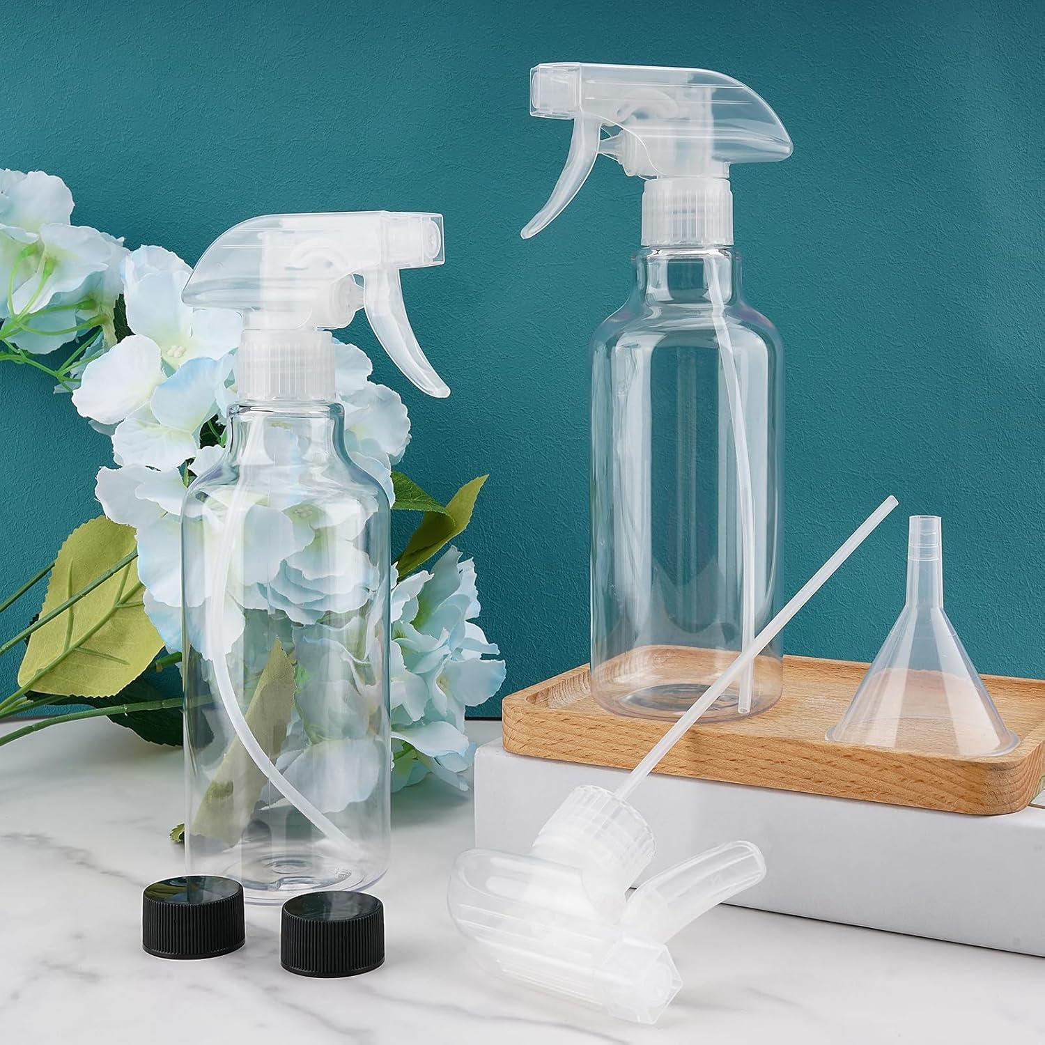 Botellas de Spray Plástico Hethyo 500ml 2 Piezas Transparente