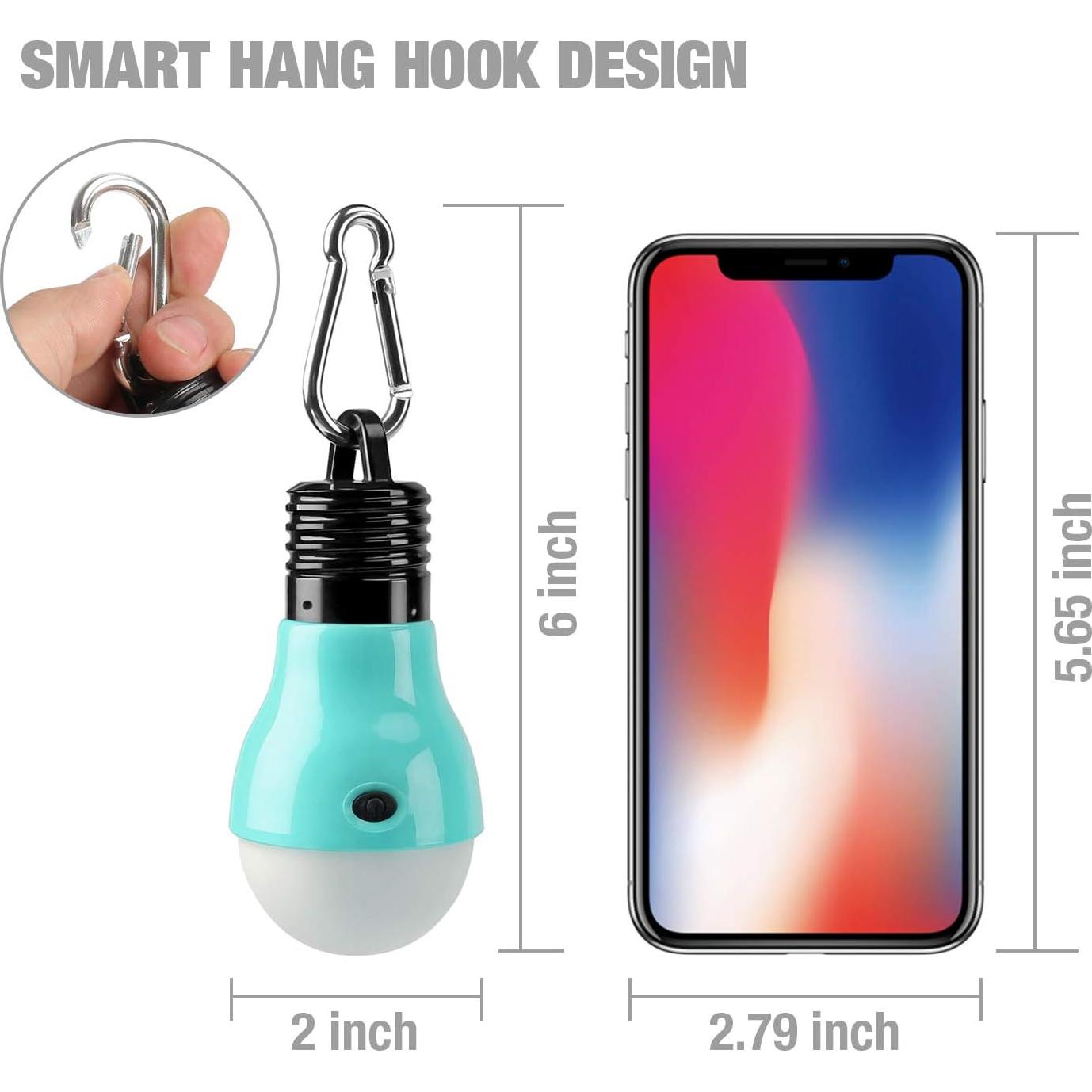 Paquete de 3 Luces de Camping LED EverBrite - 3 Modos