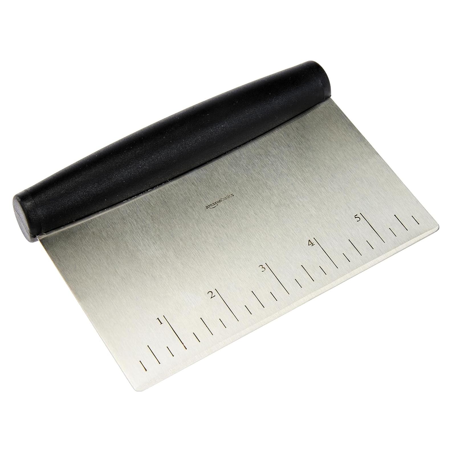 Raspador Cortador Multiusos Amazon Basics 15,24 cm Acero Inoxidable