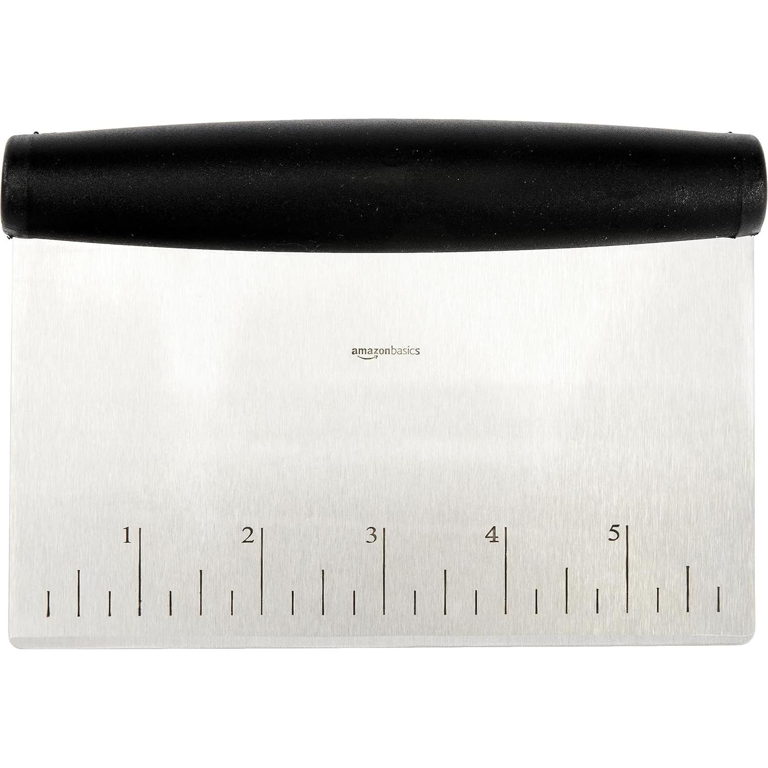 Raspador Cortador Multiusos Amazon Basics 15,24 cm Acero Inoxidable