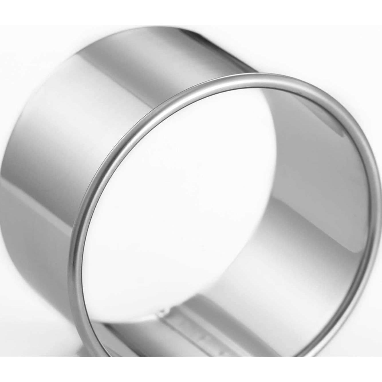 Juego de 12 Cortadores de Galletas Redondos Bukuwa Acero Inoxidable