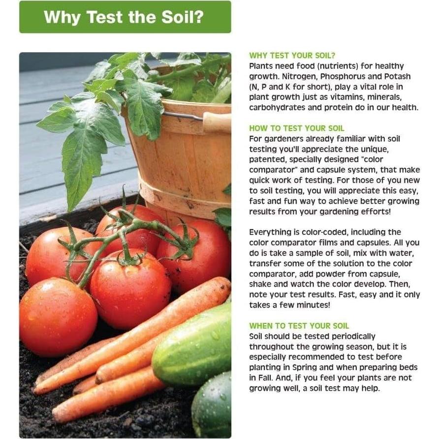 Kit de Prueba de Suelo Luster Leaf Rapitest - 1 Unidad