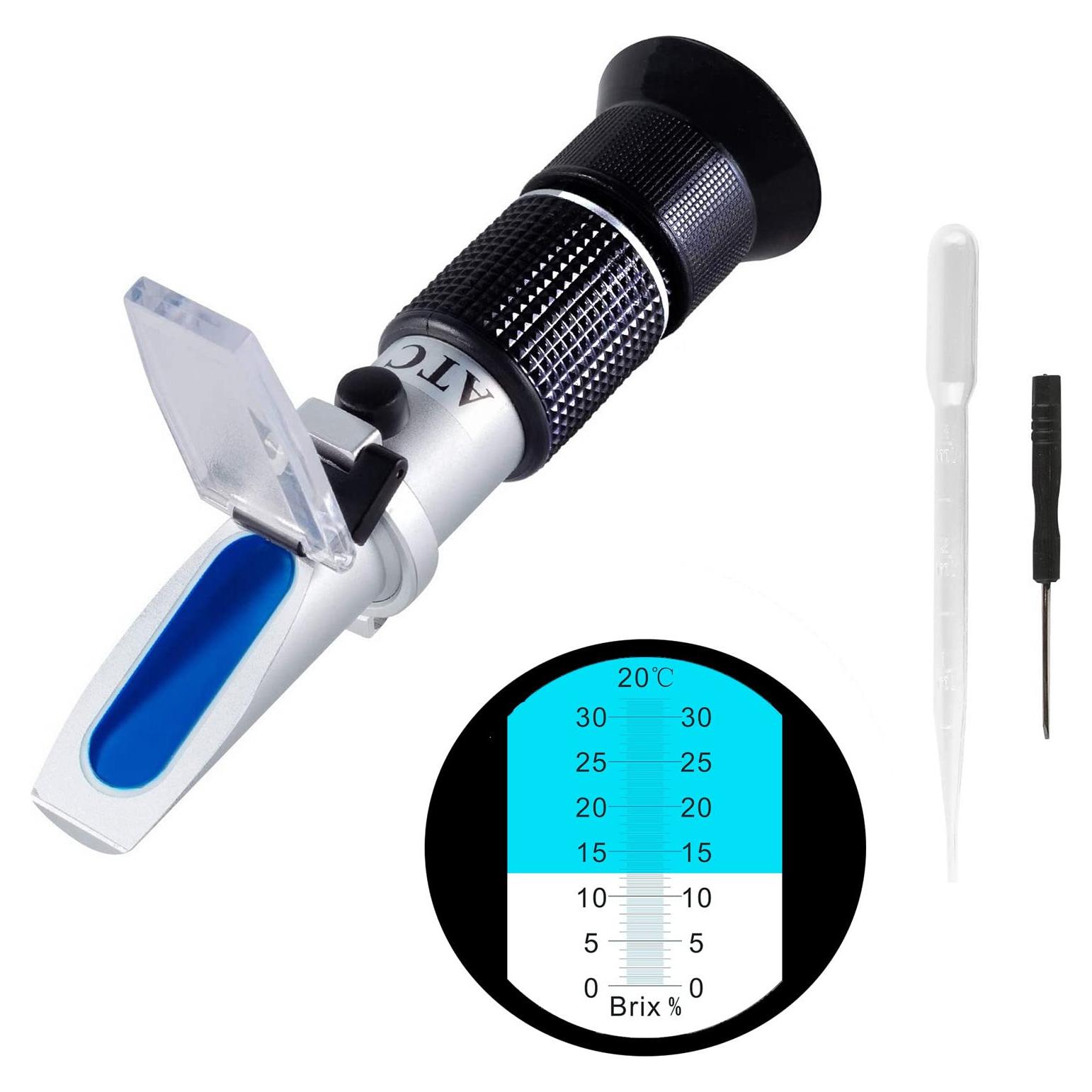 Refractómetro Brix XinJiaYi 0-32% Alta Precisión