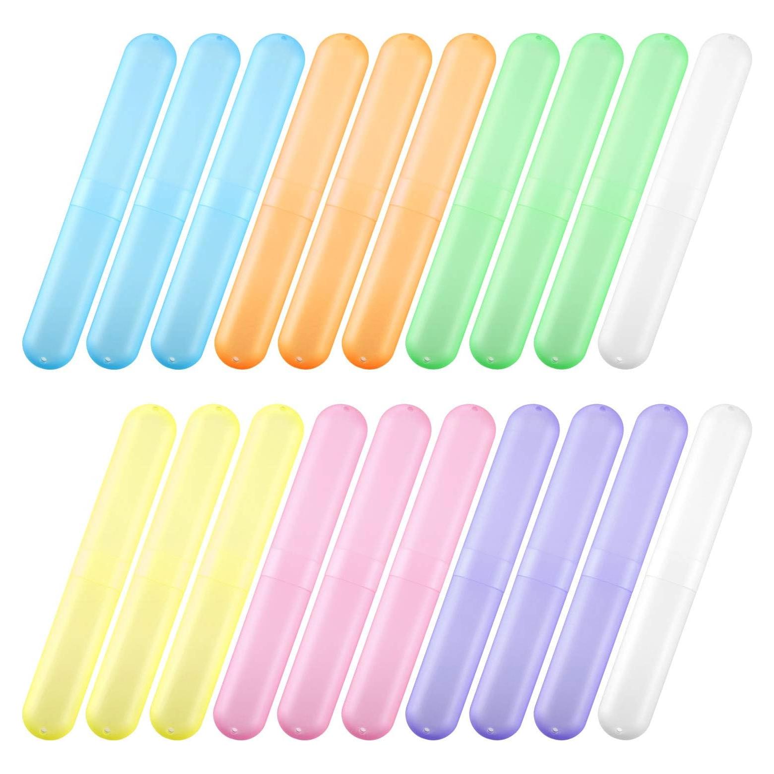 Estuche Portátil para Cepillos de Dientes Boao 20 Piezas