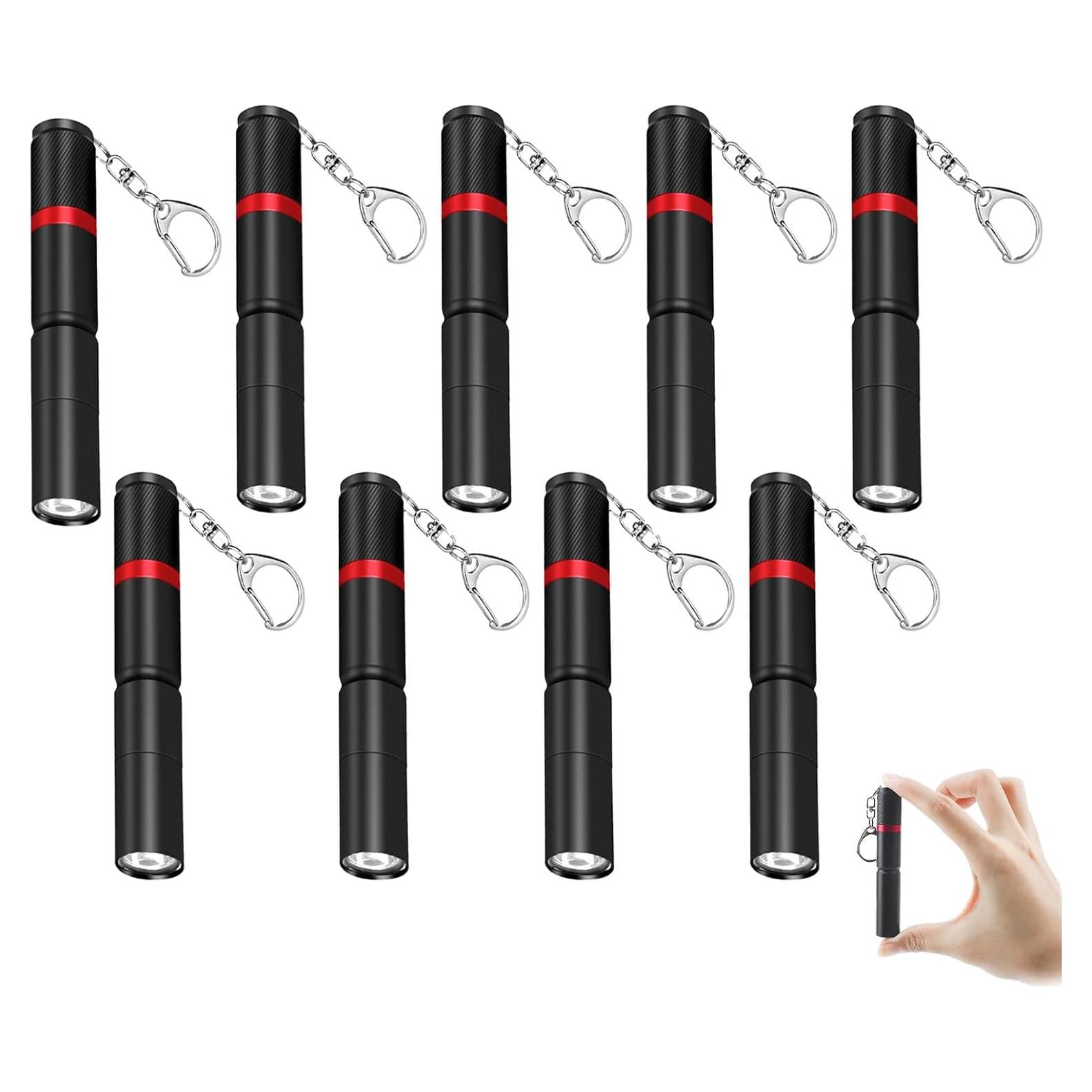 Paquete de 9 Linternas de Boligrafo LED Hilngav EDC