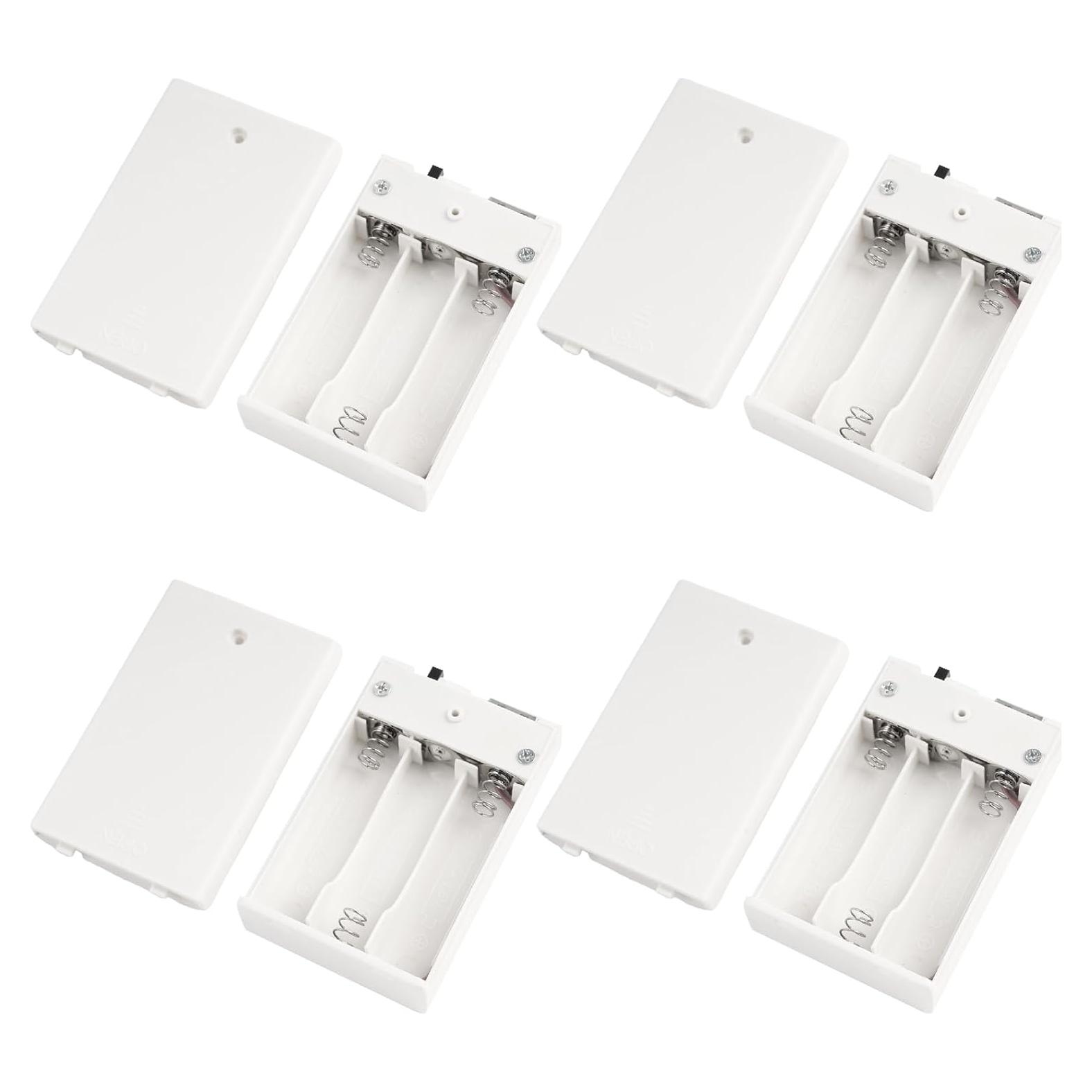 Paquete de Batería USB Portátil 4 Pcs para Luces LED 5V