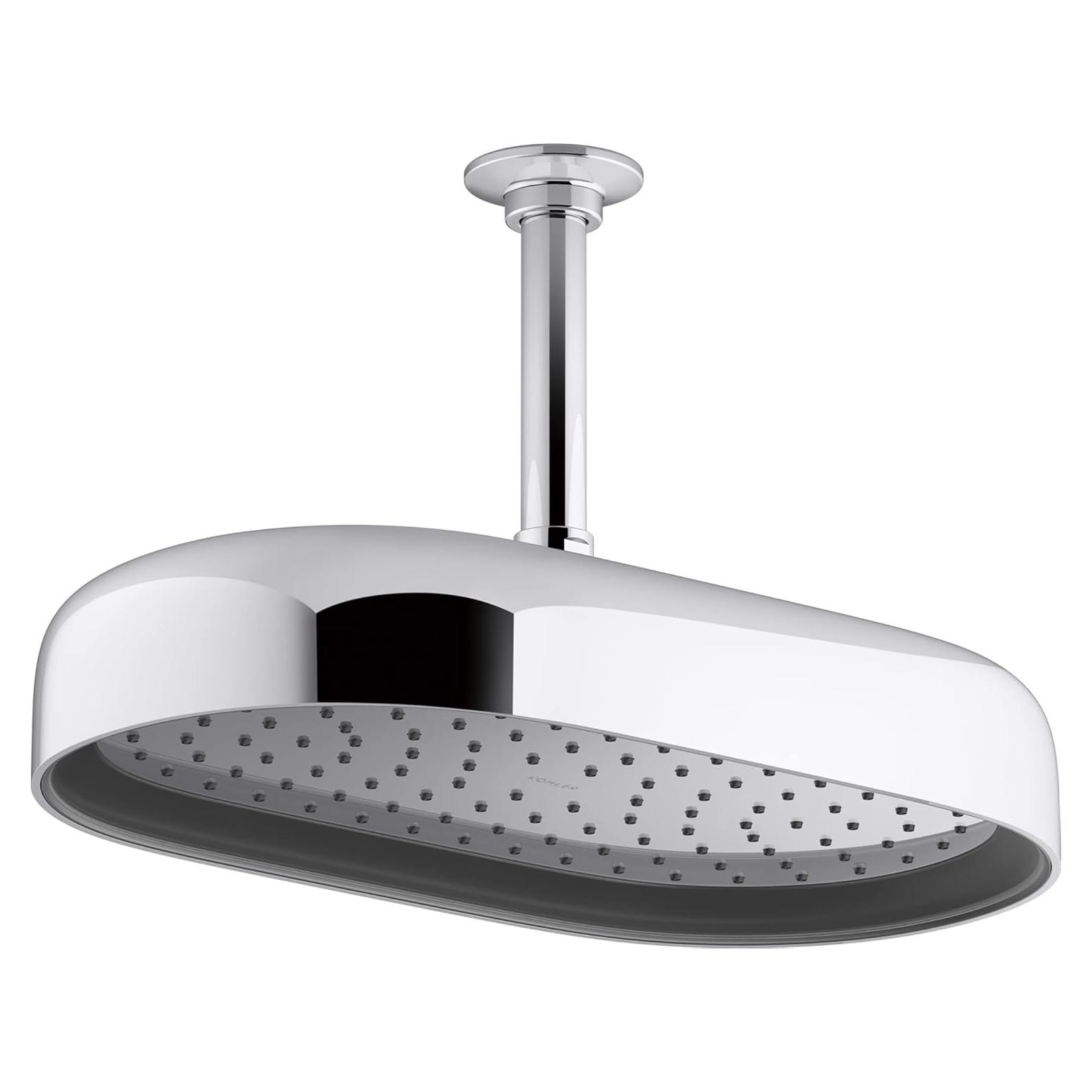 Cabezal de Ducha de Lluvia Kohler 14" Cromo Pulido