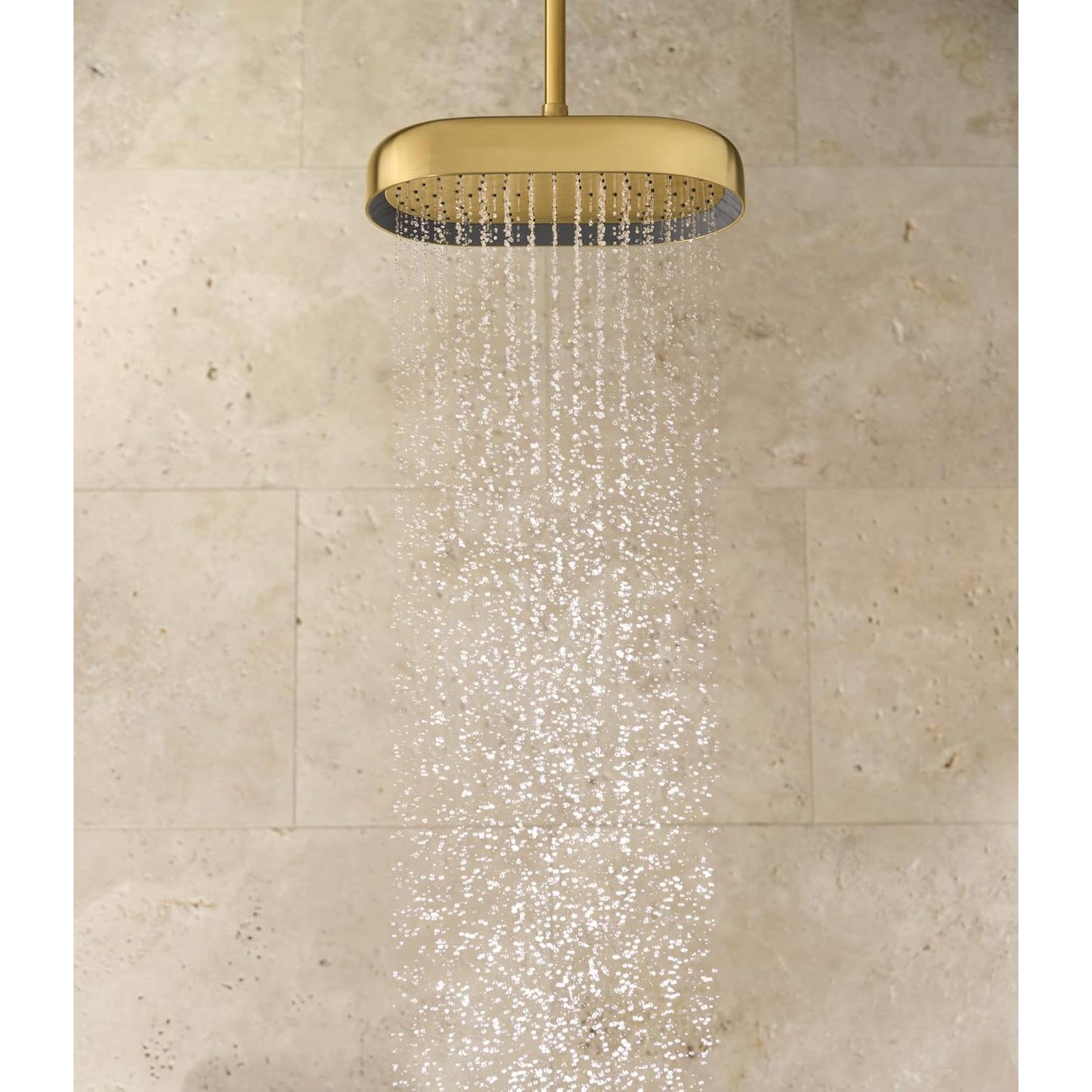 Cabezal de Ducha de Lluvia Kohler 14" Cromo Pulido