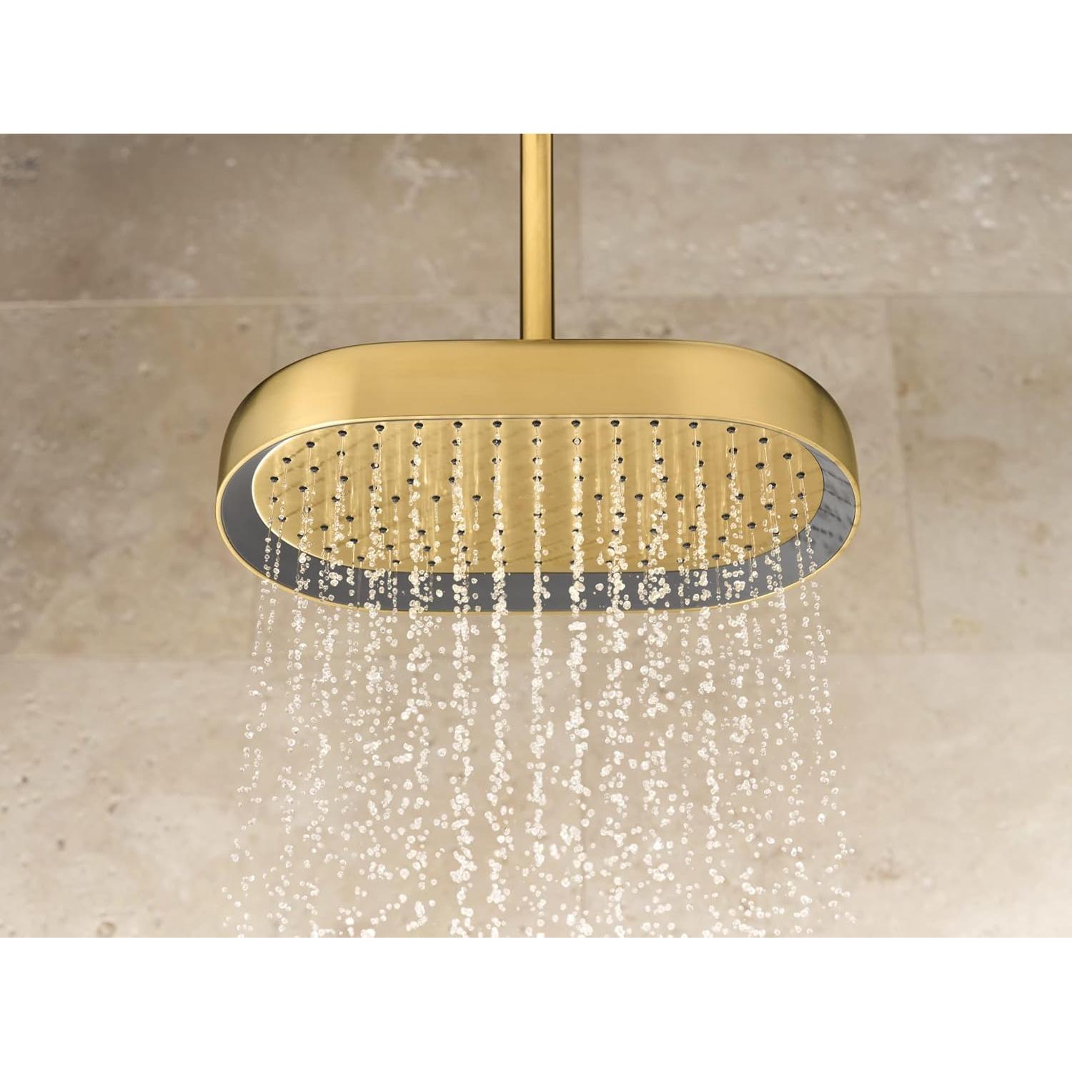 Cabezal de Ducha de Lluvia Kohler 14" Cromo Pulido