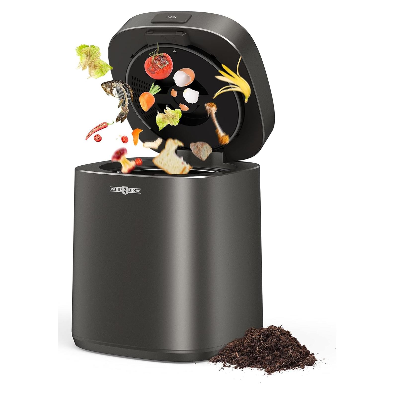 Compostador Eléctrico Paris Rhône 2.5L Sin Olores Ecológico