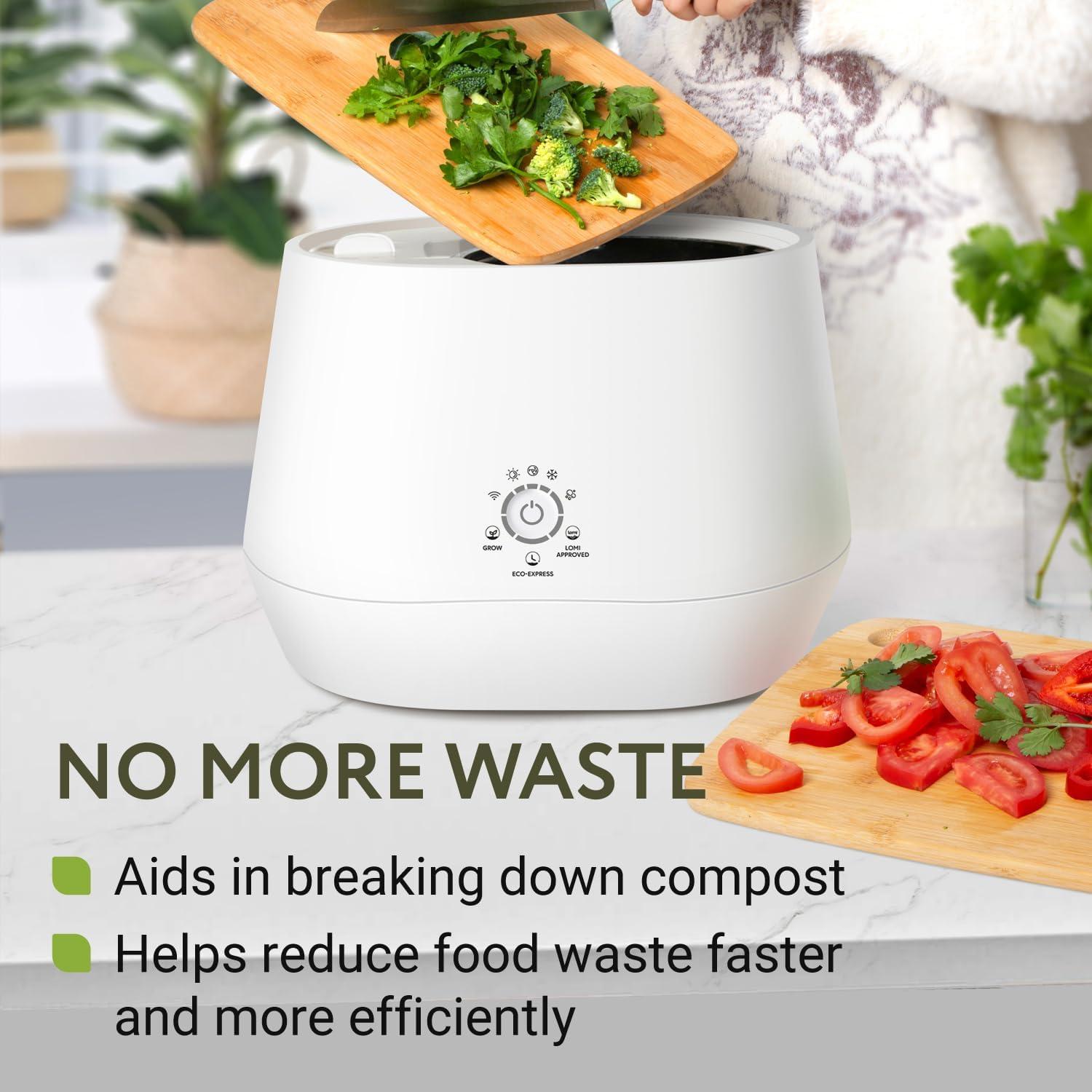 Juego de Compostaje Impresa para Lomi - 45 Tabletas + 2 Bolsas