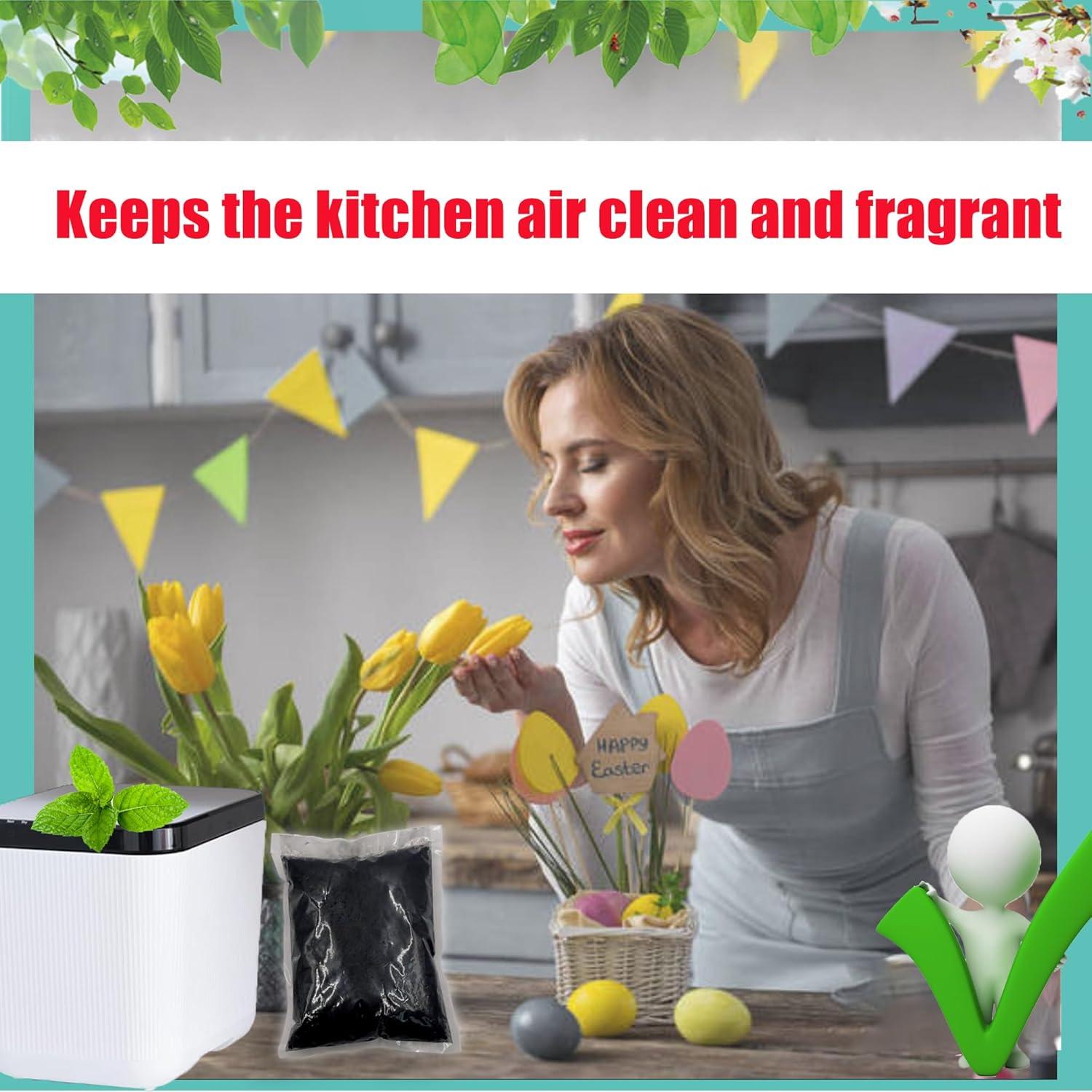 Filtro de Carbón Activado PurifyLogix 700g para Compostador