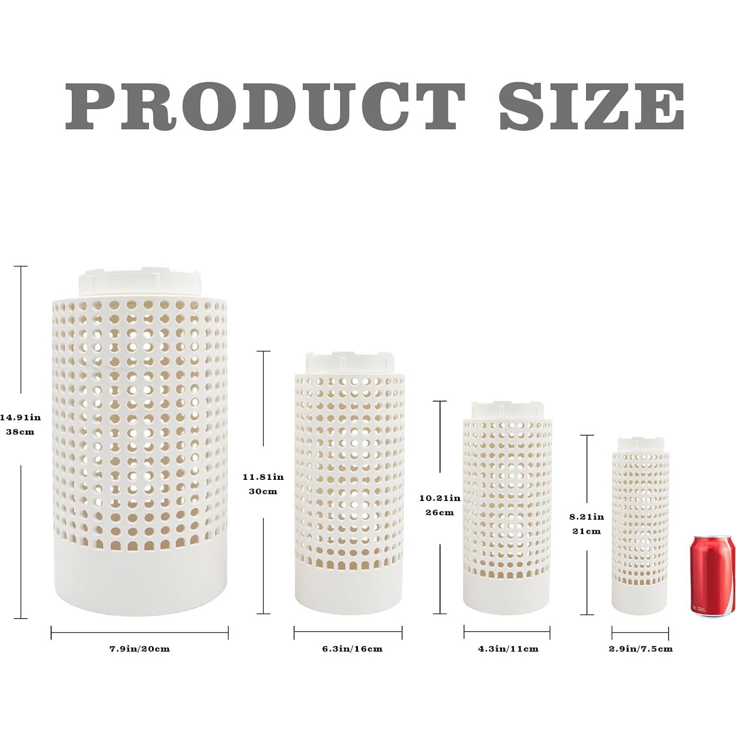 Paquete de 4 Bin de Compostaje Subterráneo MHLLGN