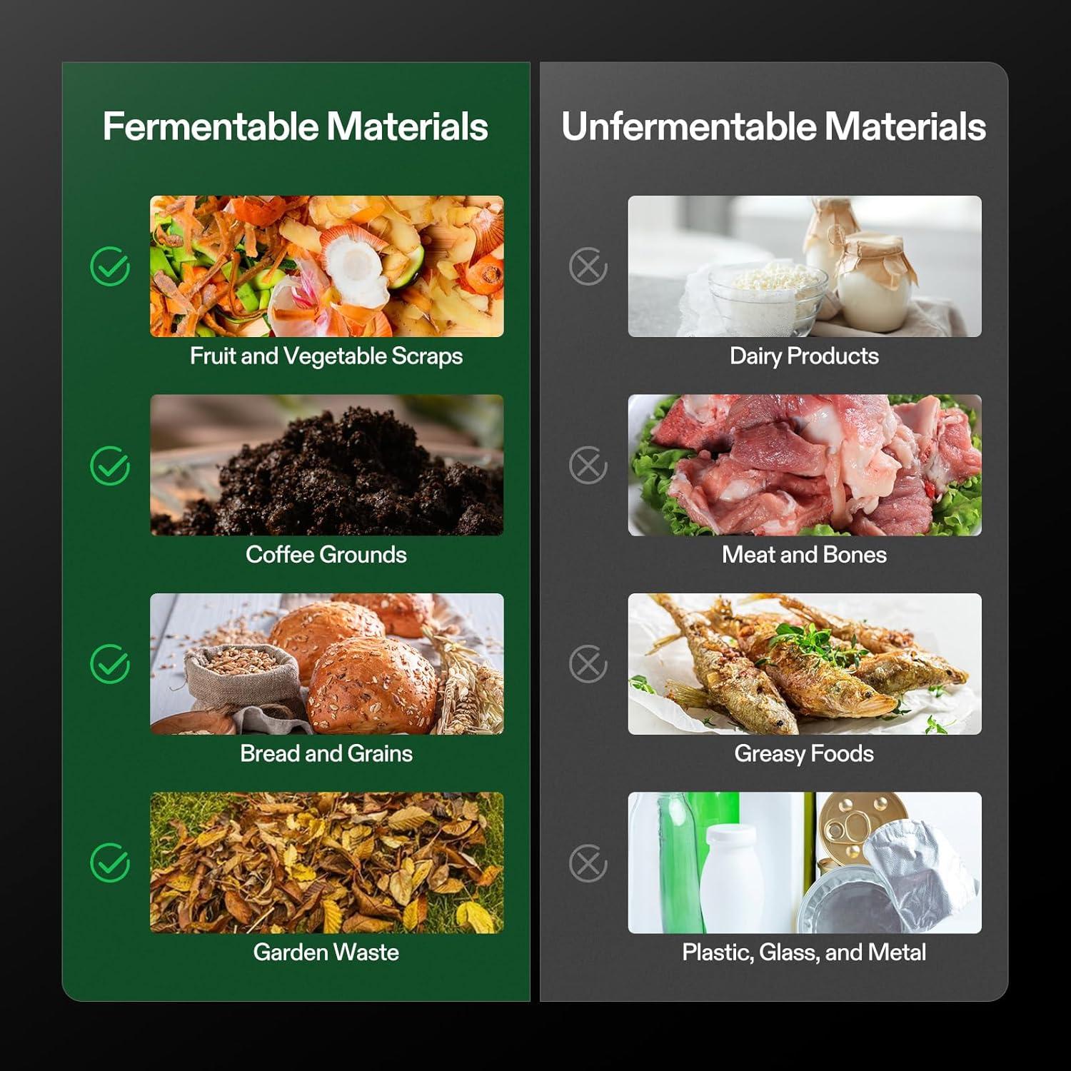 Contenedor de Compostaje VIVOSUN 50L 5 Capas para Lombrices