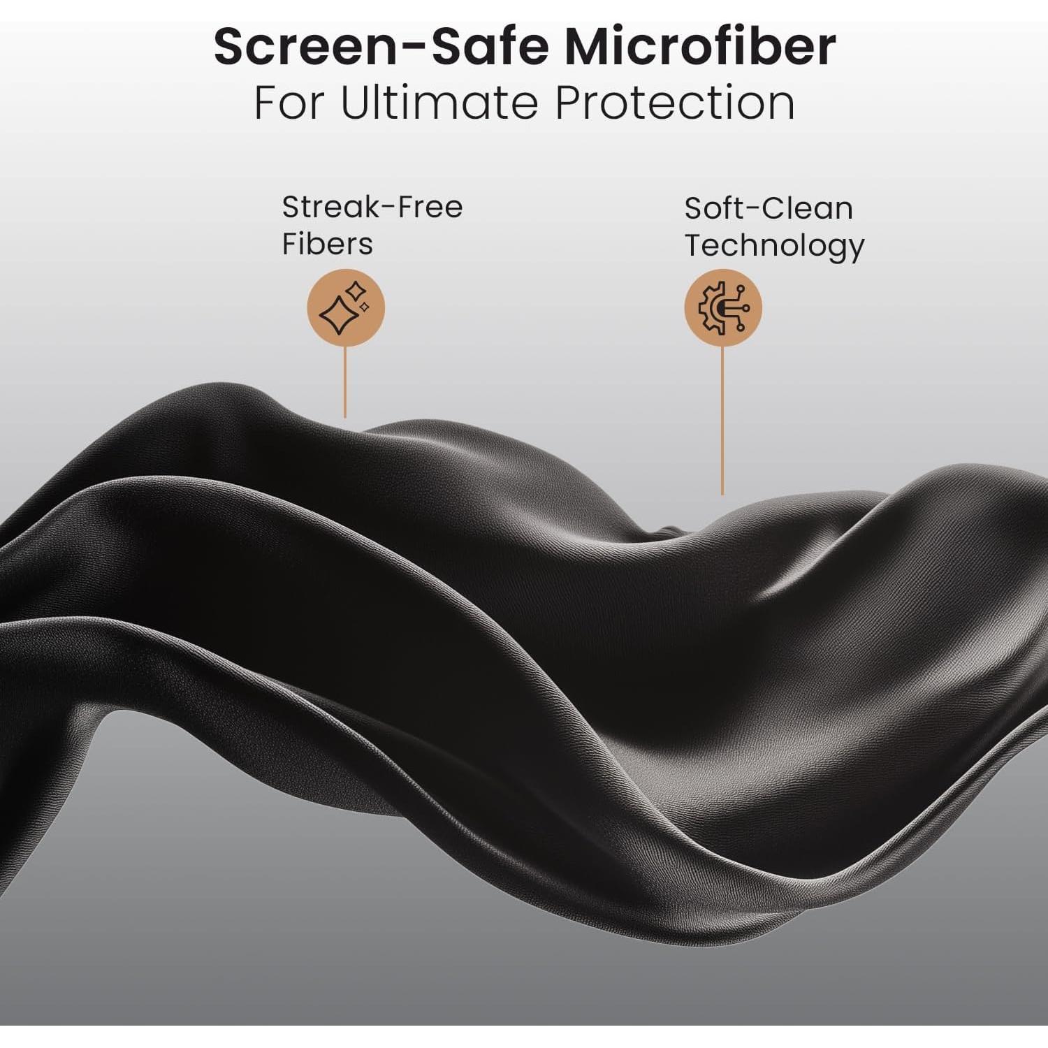 Kit de Limpieza de Gafas EVEO - 4 Piezas con Spray y Paño