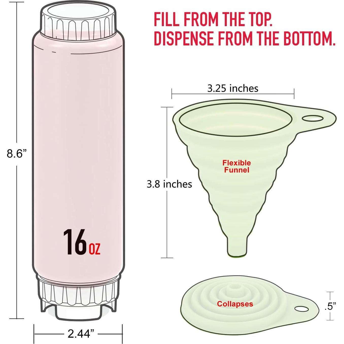 Botellas Squeeze FIFO Rockland Guard 16 oz Verde (4 Pzas)