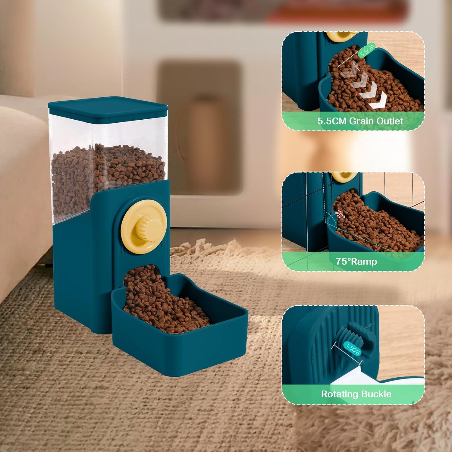 Dispensador Automático de Comida Hugyou 1400ml para Mascotas