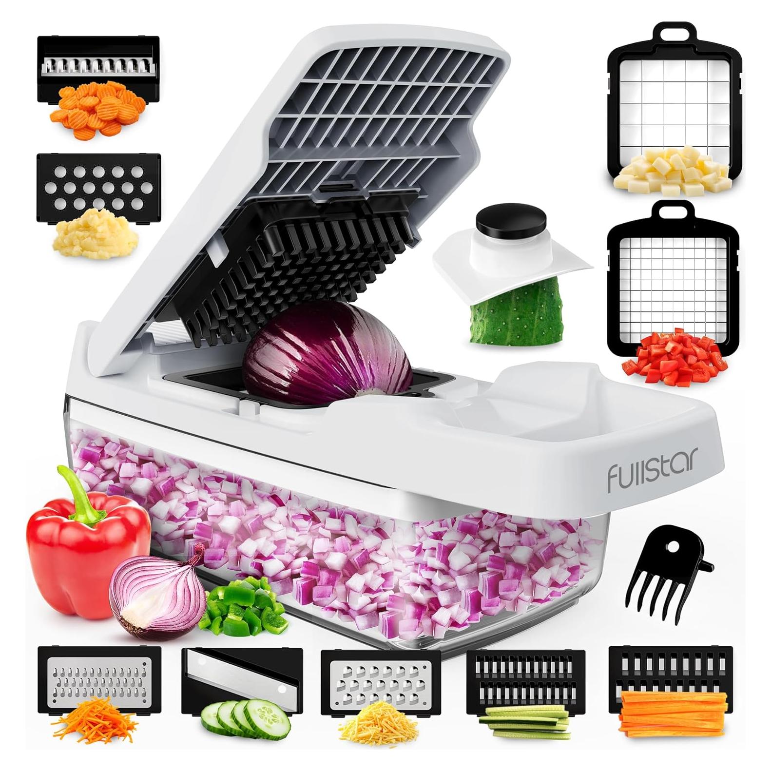 Cortador de Verduras Fullstar Lite 9 en 1 con Contenedor