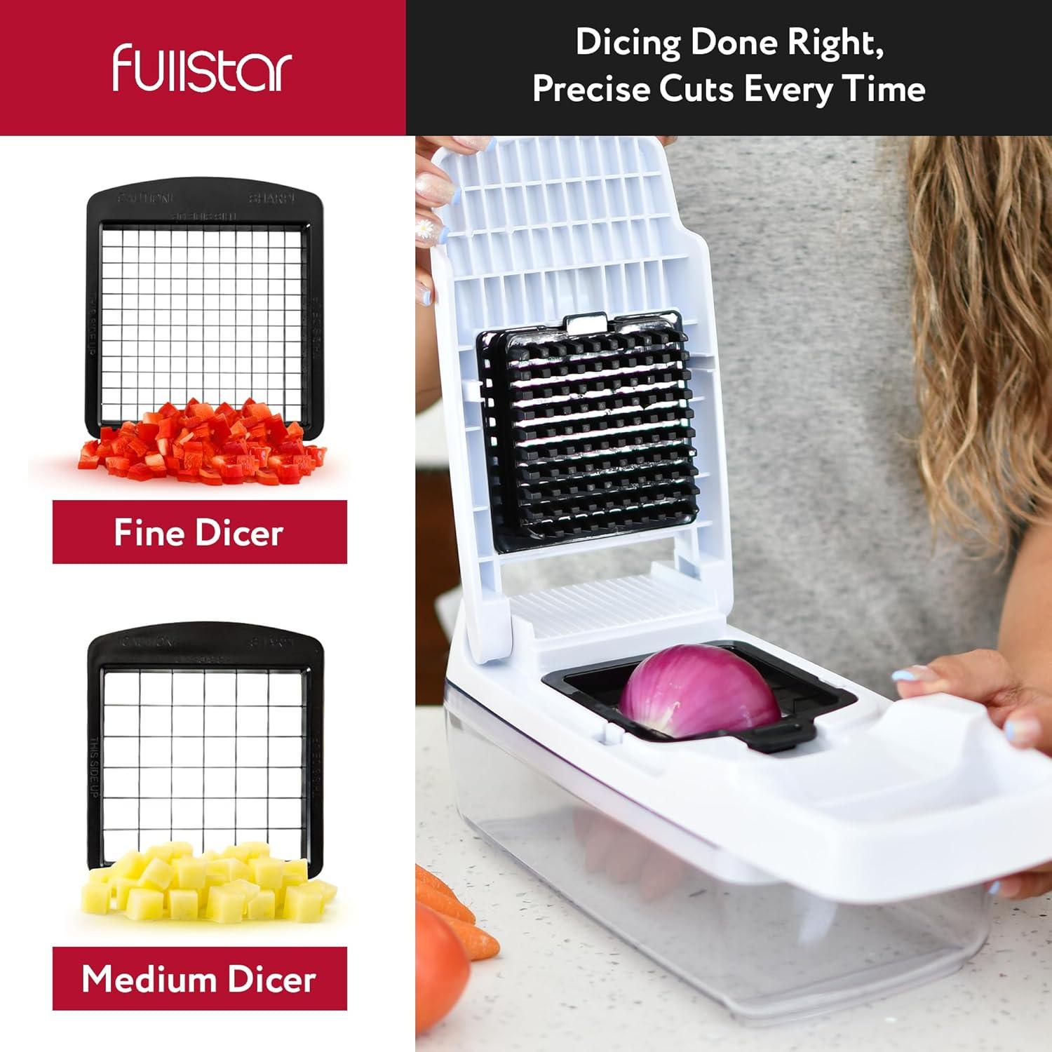 Cortador de Verduras Fullstar Lite 9 en 1 con Contenedor