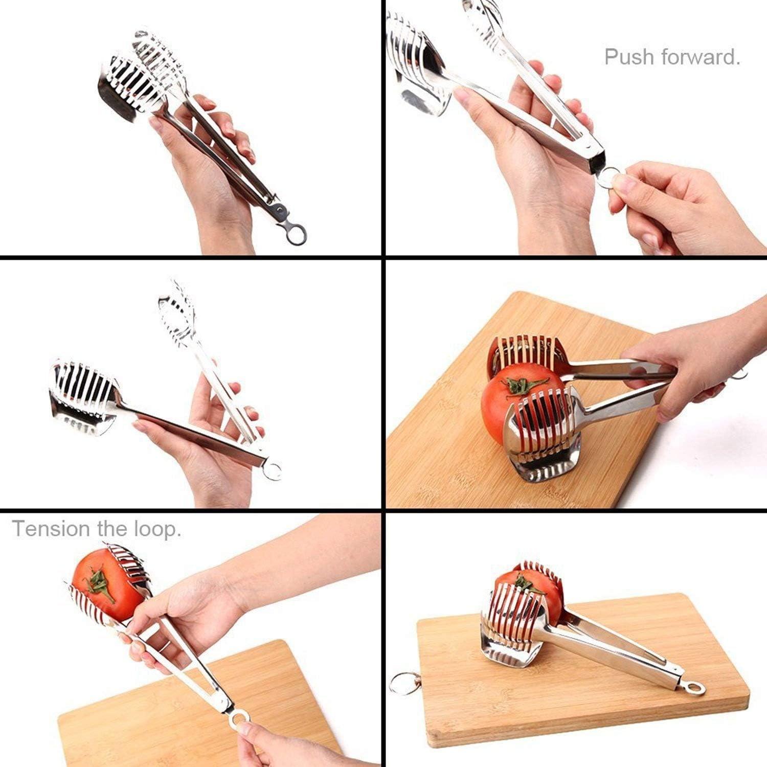 Cortador Multifuncional KAYCROWN de Acero Inoxidable 22,86 cm