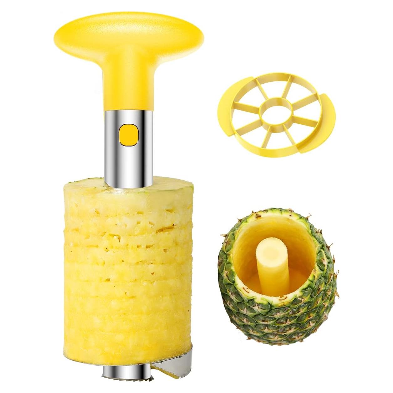 Pelador Descorazonador de Piña SameTech Acero Inoxidable