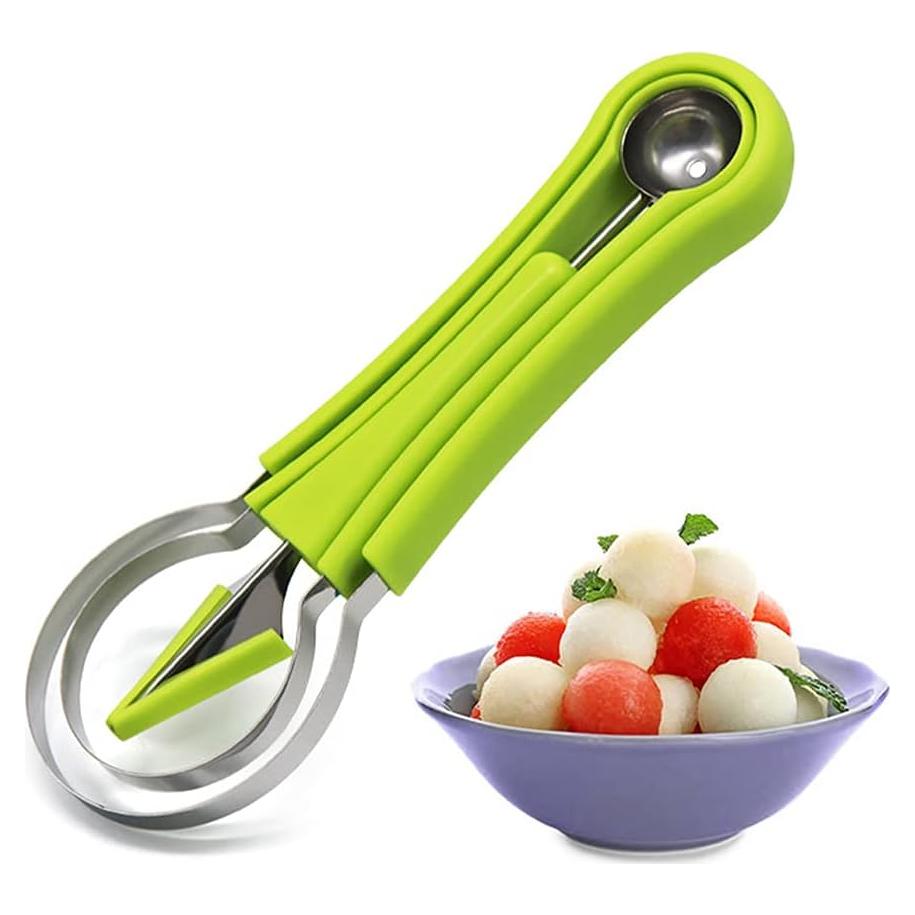 Juego de cucharas para melón Suuker 4 en 1 herramientas frutas