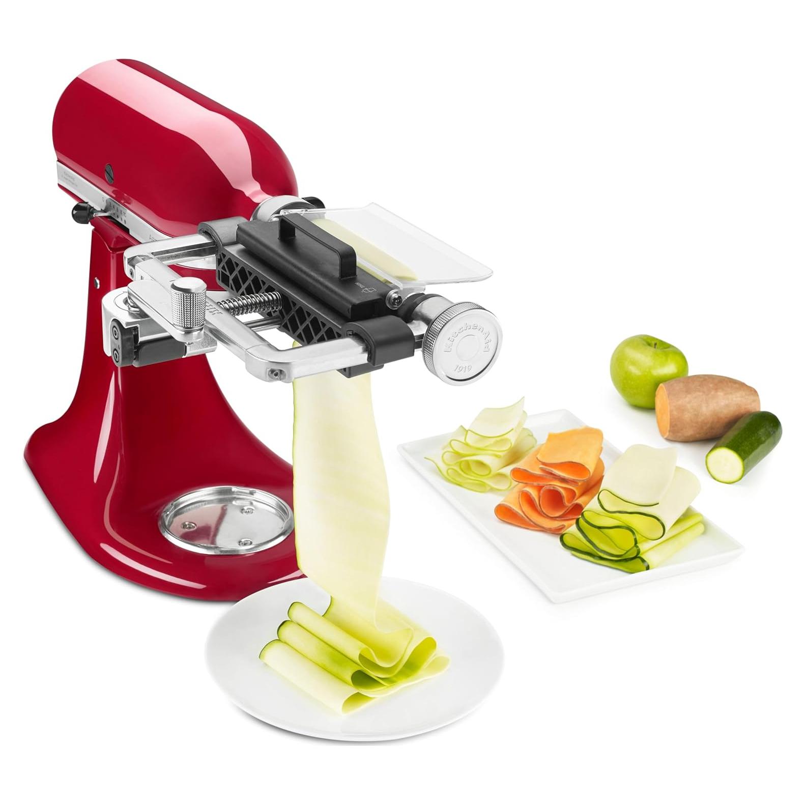 Cortador de Hojas de Verduras KitchenAid KSMSCA, Acero Inoxidable