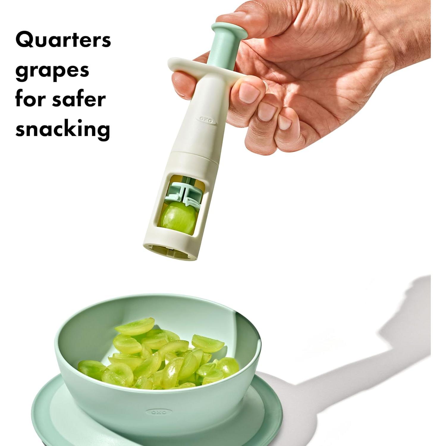 Cortador de Uvas OXO Tot Opal Acero Inoxidable 0.095 kg