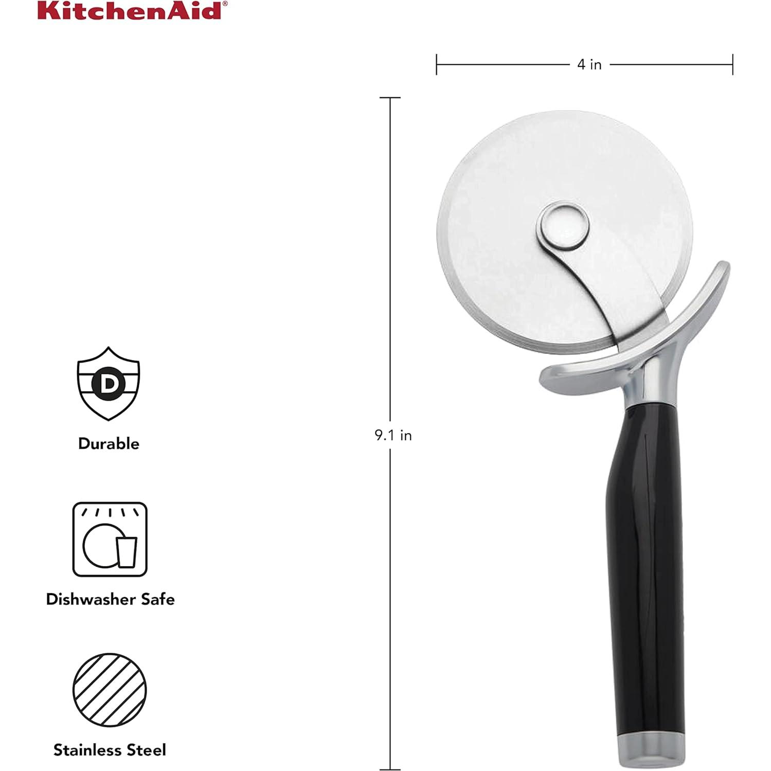 Rueda de Pizza KitchenAid 22,86 cm con Cuchilla Afilada