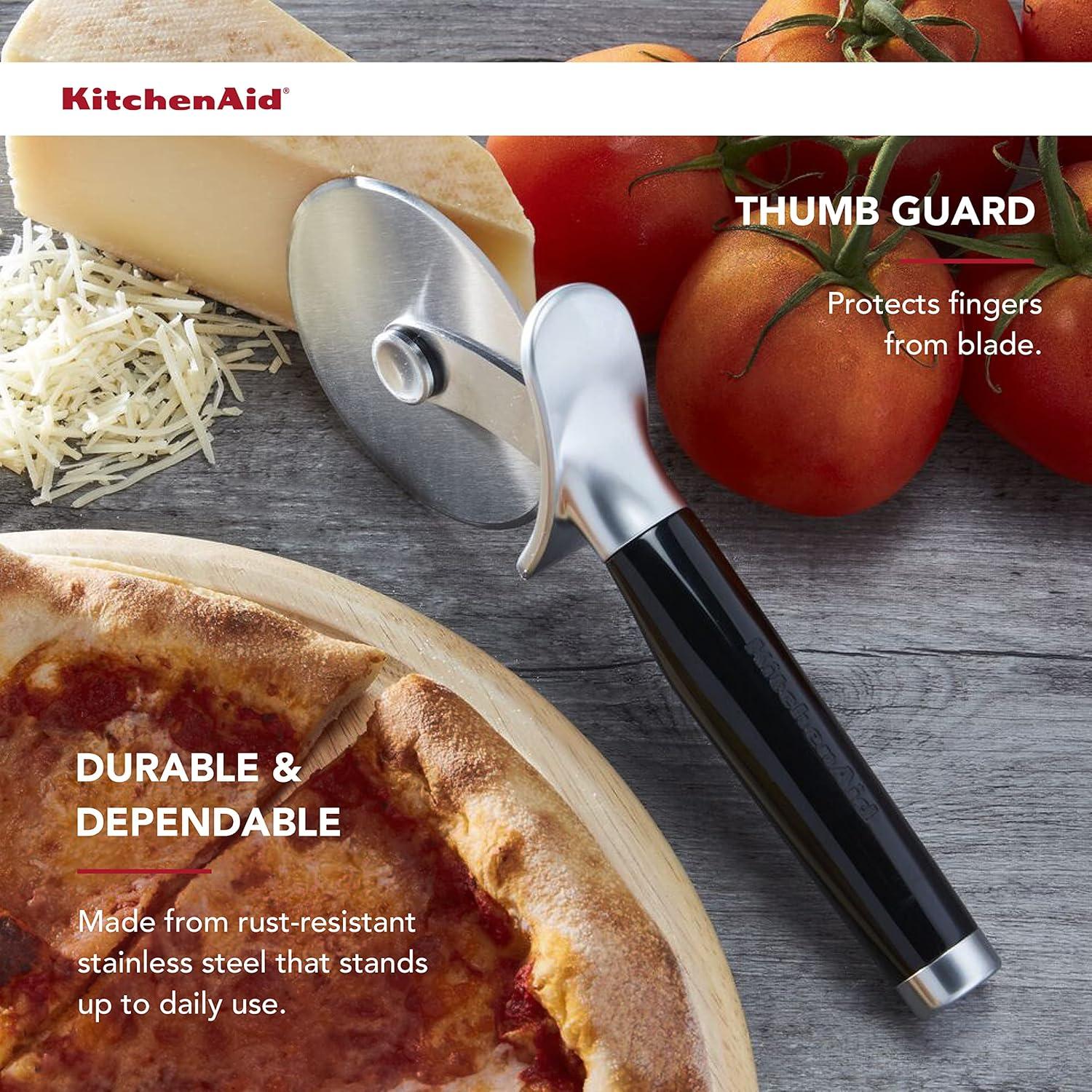Rueda de Pizza KitchenAid 22,86 cm con Cuchilla Afilada