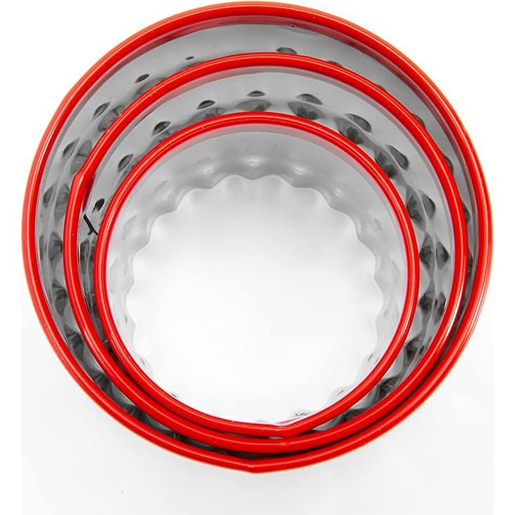 Juego de Cortadores de Galletas Redondos COOKIEQUE - 3 Piezas