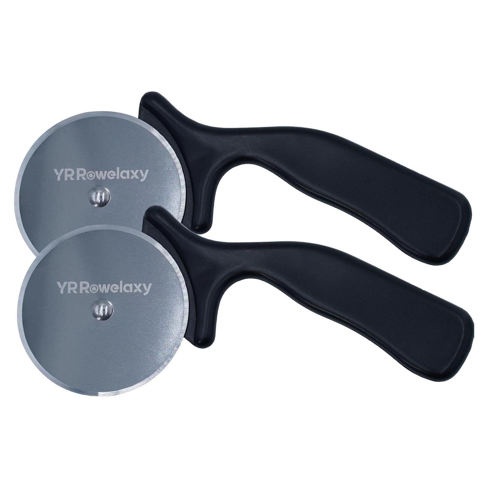 Cortadores de Pizza YR Rowelaxy - Acero Inoxidable, 2 Pzs