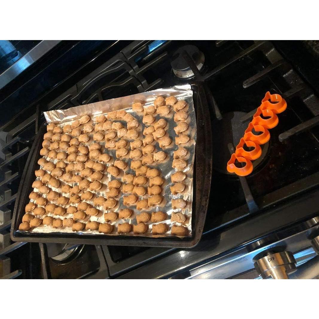 Cortador de Galletas de Pescado CookieCutter.com x2 - Naranja
