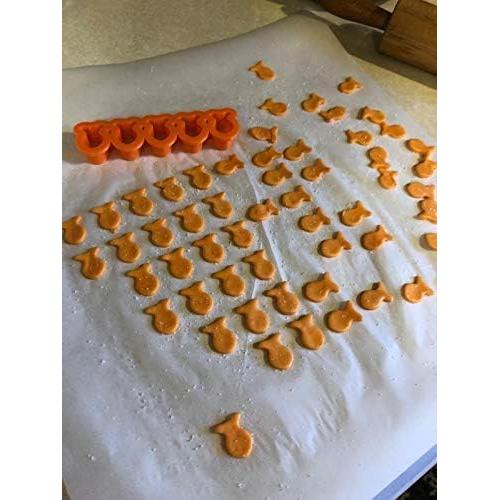 Cortador de Galletas de Pescado CookieCutter.com x2 - Naranja