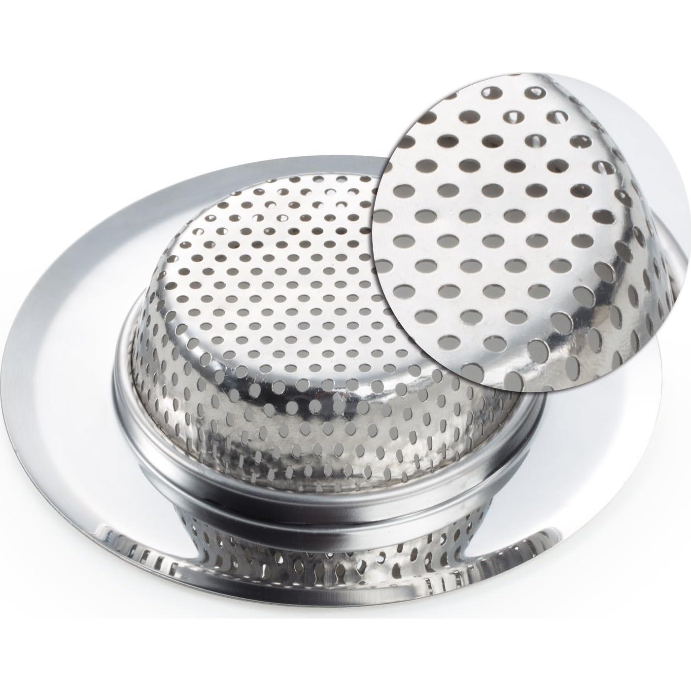 2PCS Colador de Fregadero Fengbao Acero Inoxidable 11.4cm