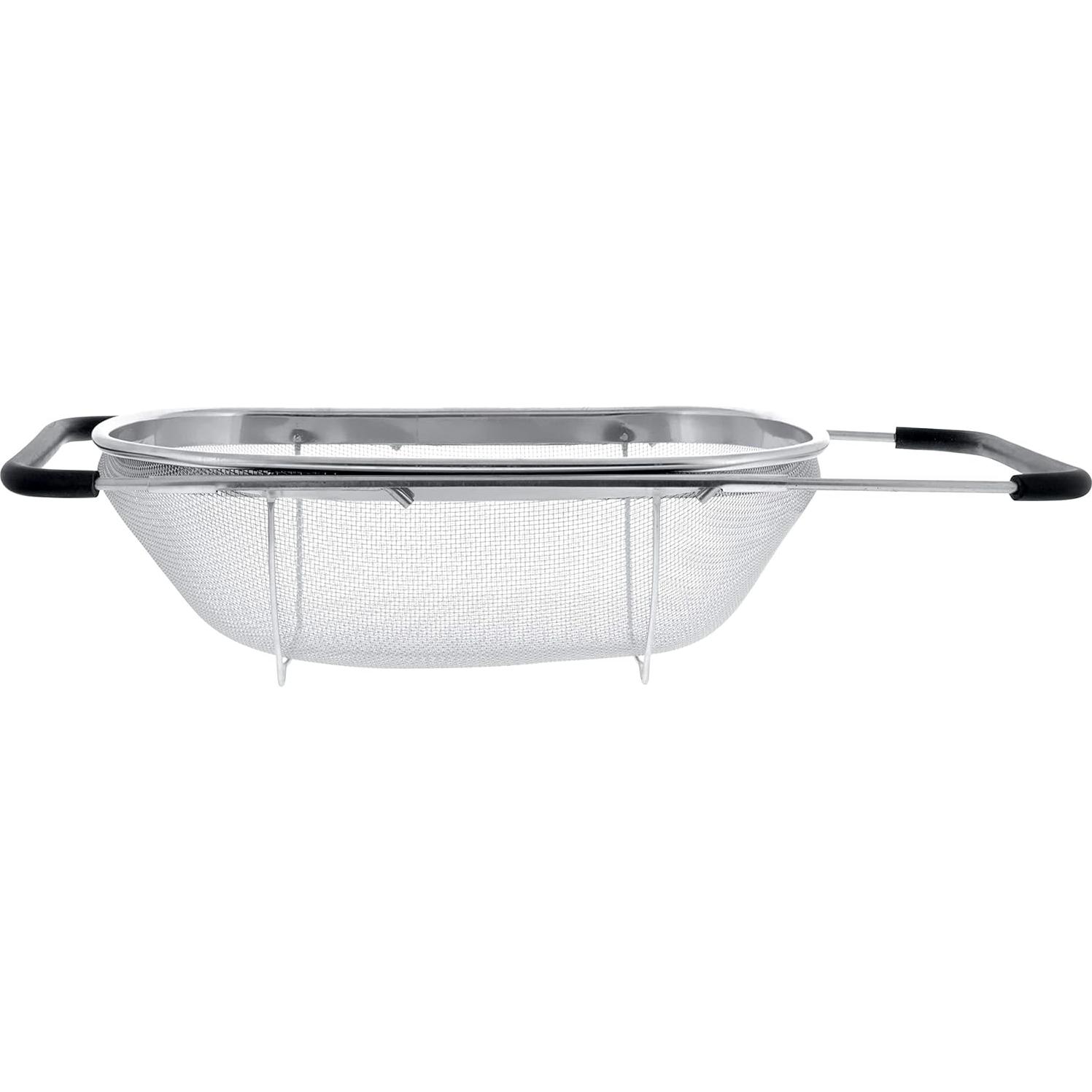 Colador Ovalado de Acero Inoxidable Suministro de Cocina 6L