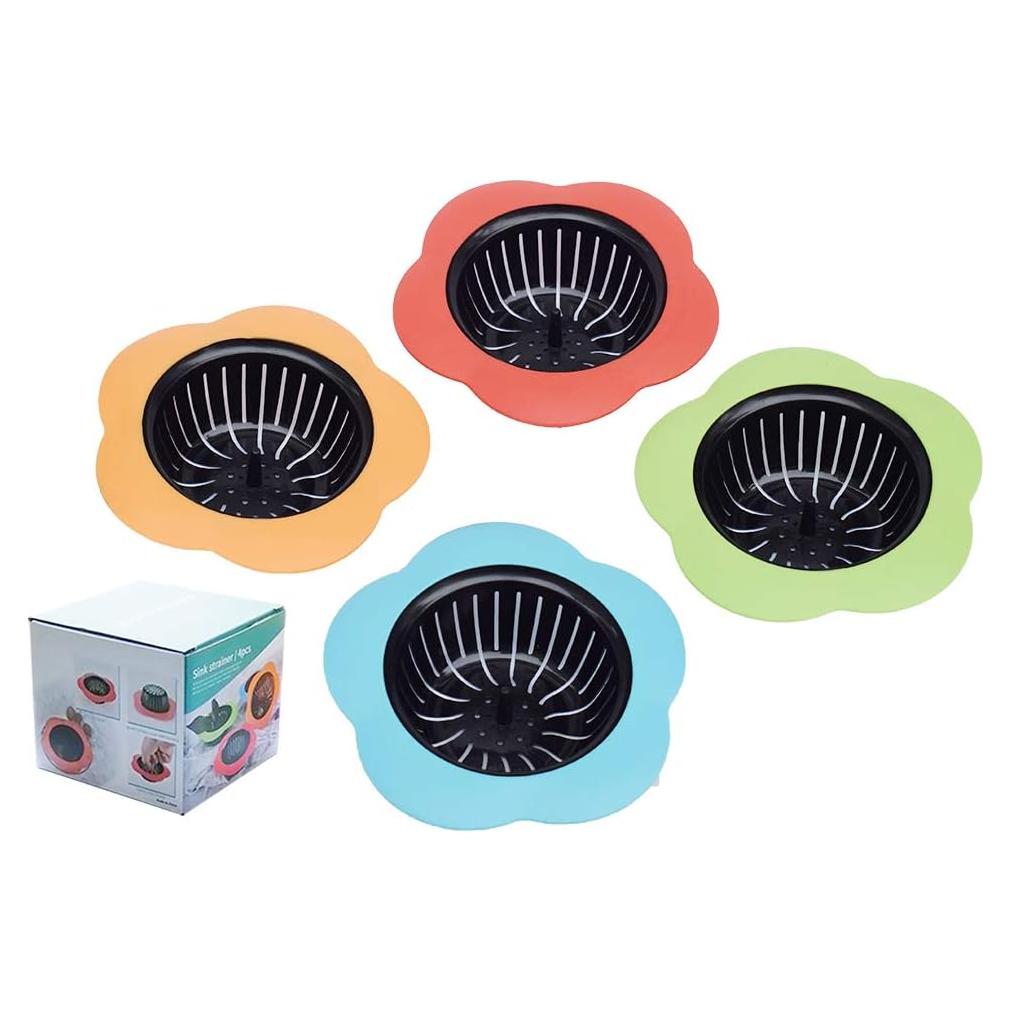 Colador de Fregadero Tmflove 4 Piezas Multicolor 11.4 cm