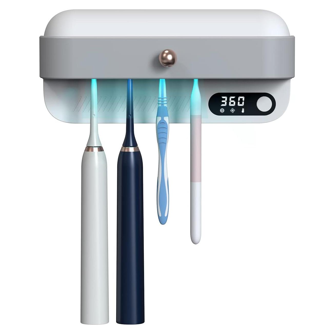 Soporte para Cepillos de Dientes StarWin con Luz UV y Secado