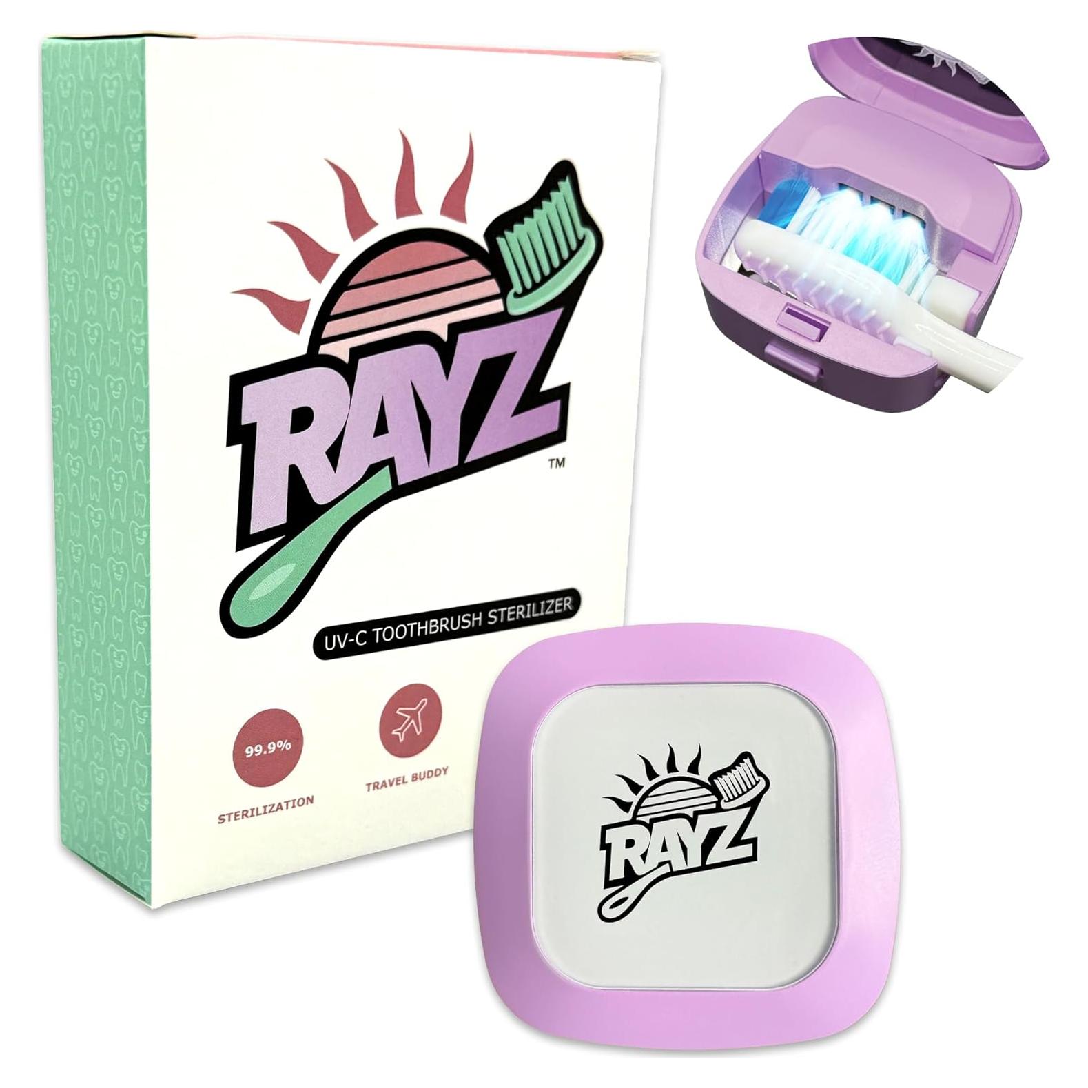 Desinfectante de Cepillos UV-C Rayz Portátil 99.9% Lavanda