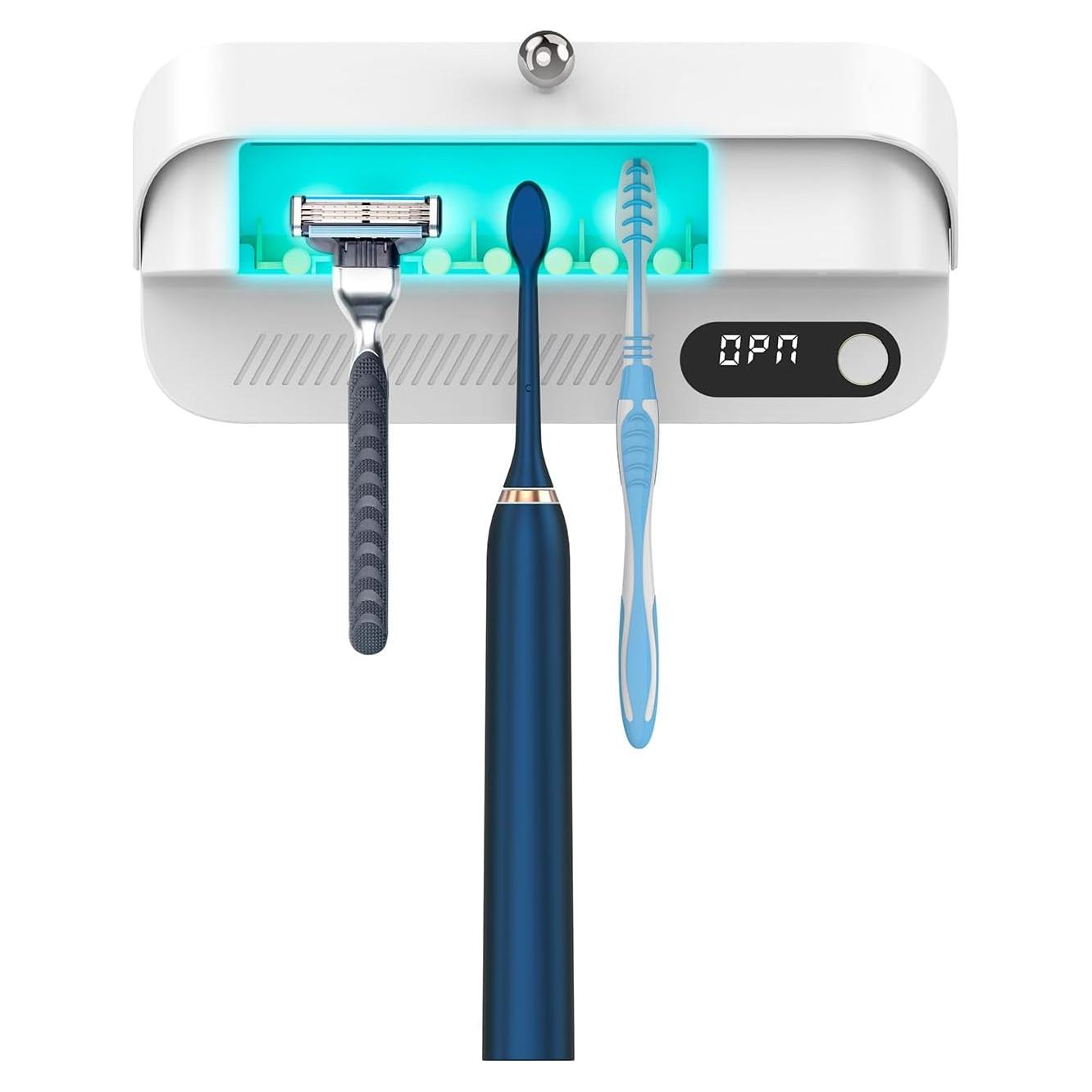 Soporte para Cepillos de Dientes StarWin con Secado y Afeitadora