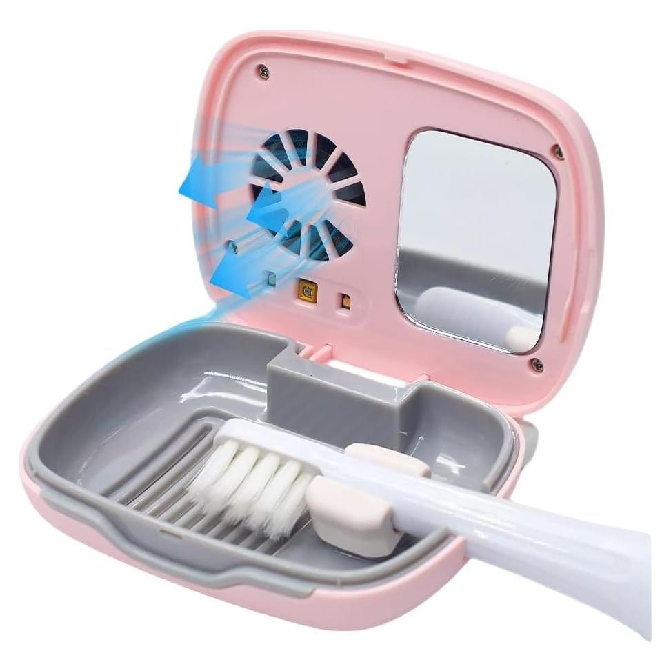 Estuche de Cepillo de Dientes Portátil Genérico con Secado LED