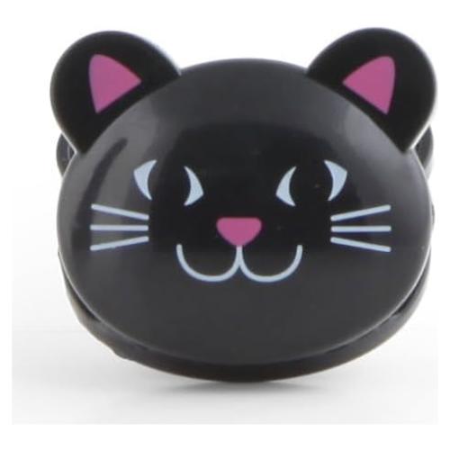 Set de 6 Clips para Bolsas de Gato Kikkerland Negros