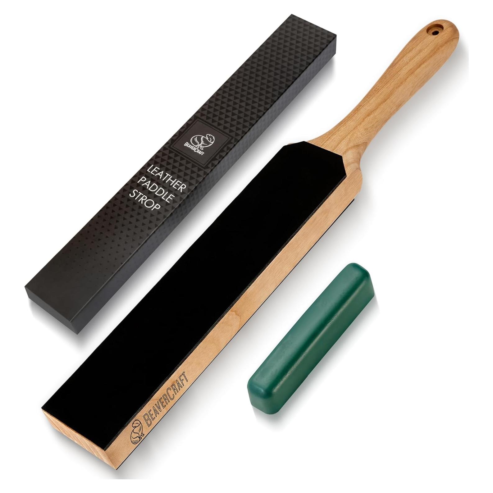 Kit de Afilado de Cuchillos BeaverCraft LS4P1 con Compuesto