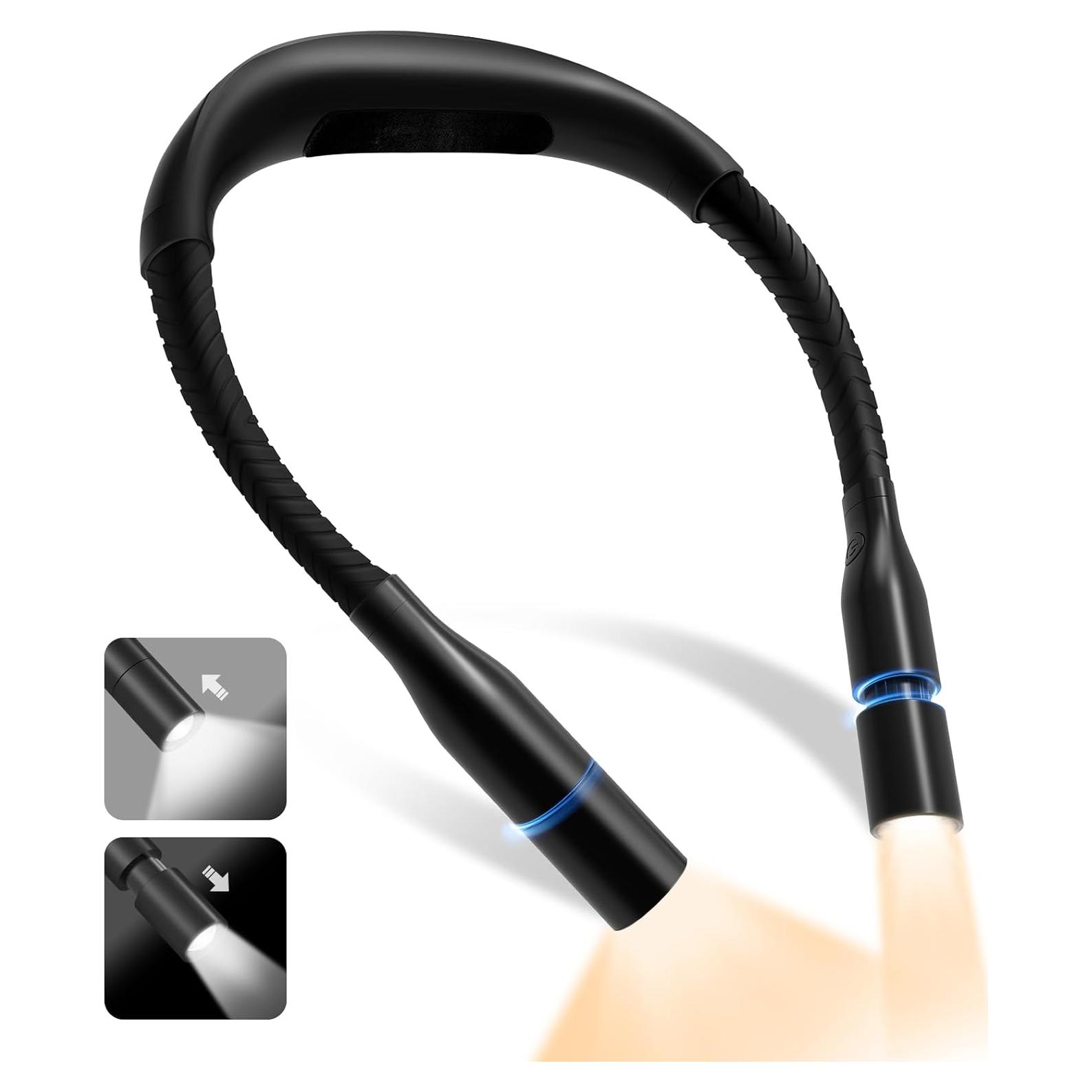 Luz de Cuello Recargable EastPin 2200mAh LED 85h