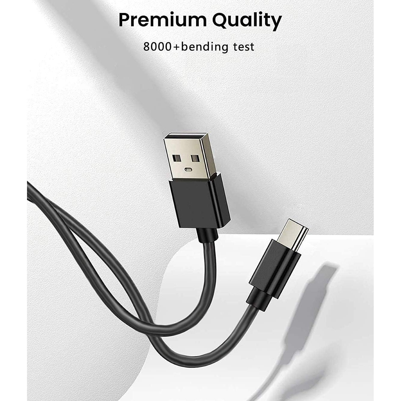 Cable de Carga USB Gzzscortd 1,5m para Luz de Cuello LED