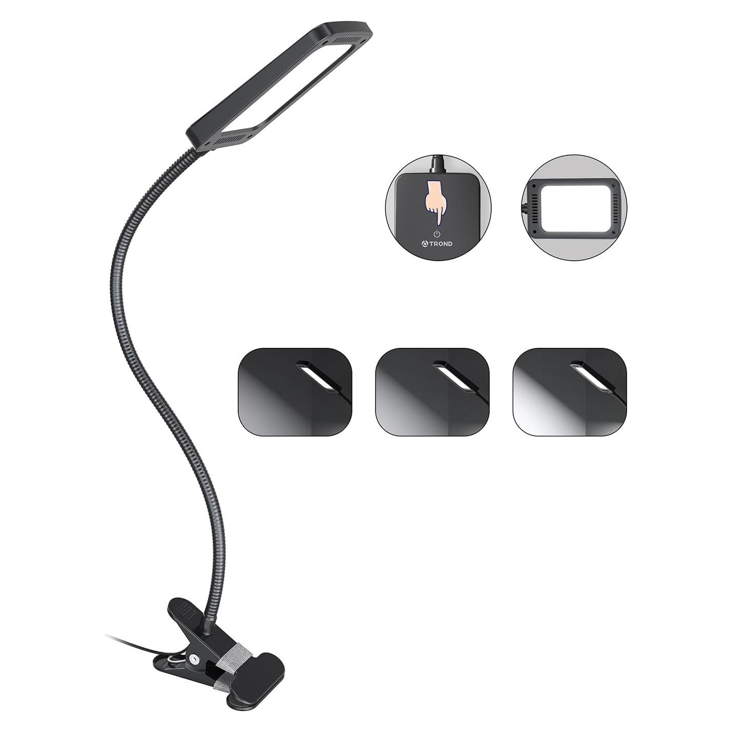 Lámpara de Escritorio LED TROND Halo 9W-C 1000LM Regulable